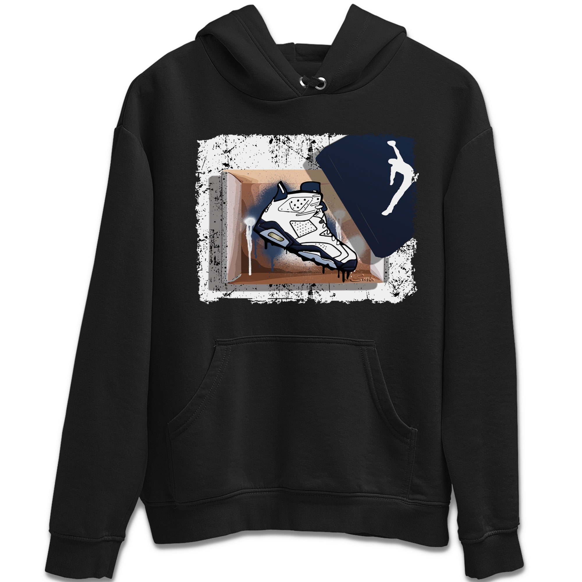 New Kicks Unisex Tops - Air Jordan 6 Midnight Navy