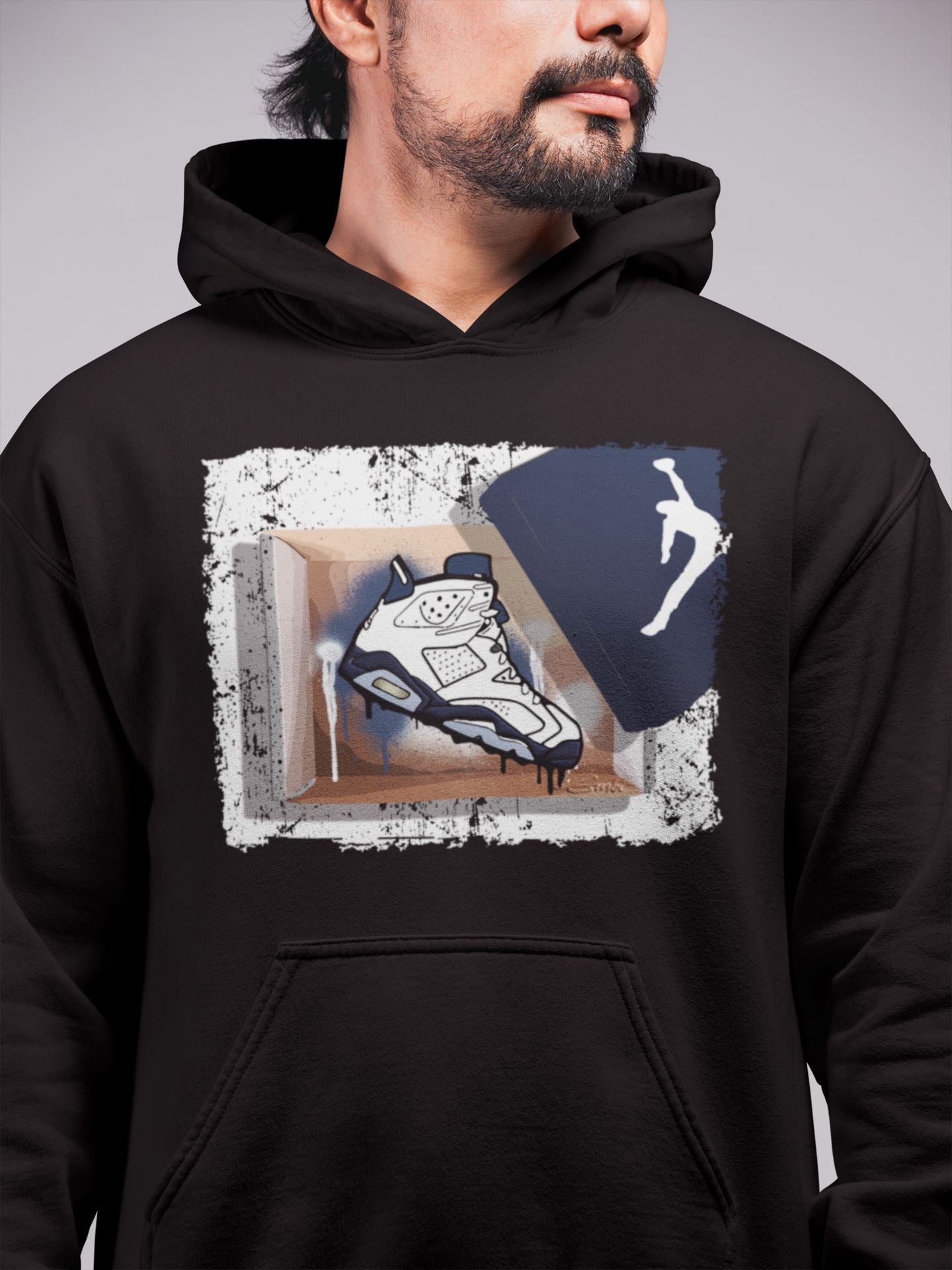 New Kicks Unisex Tops - Air Jordan 6 Midnight Navy