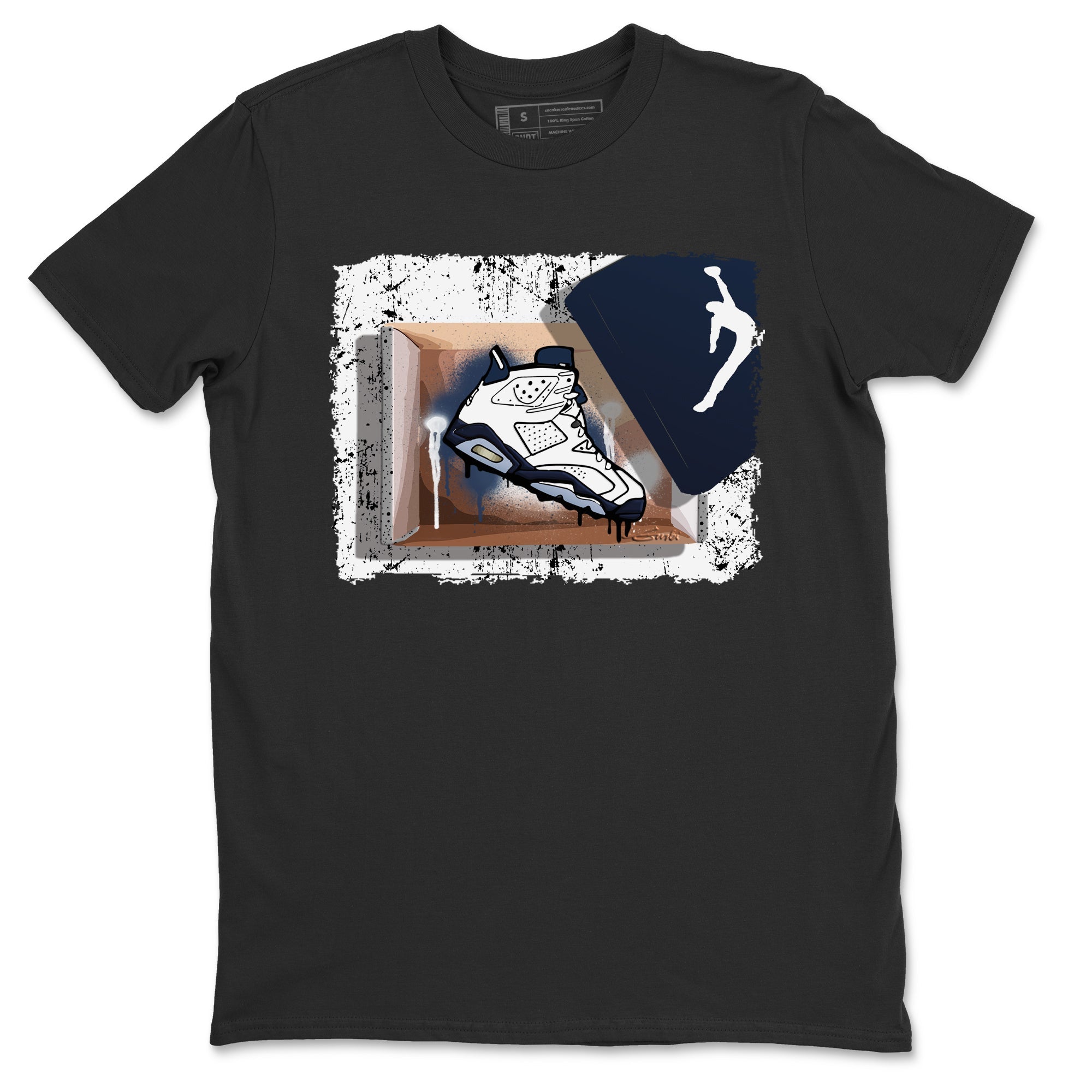 New Kicks Unisex Tops - Air Jordan 6 Midnight Navy