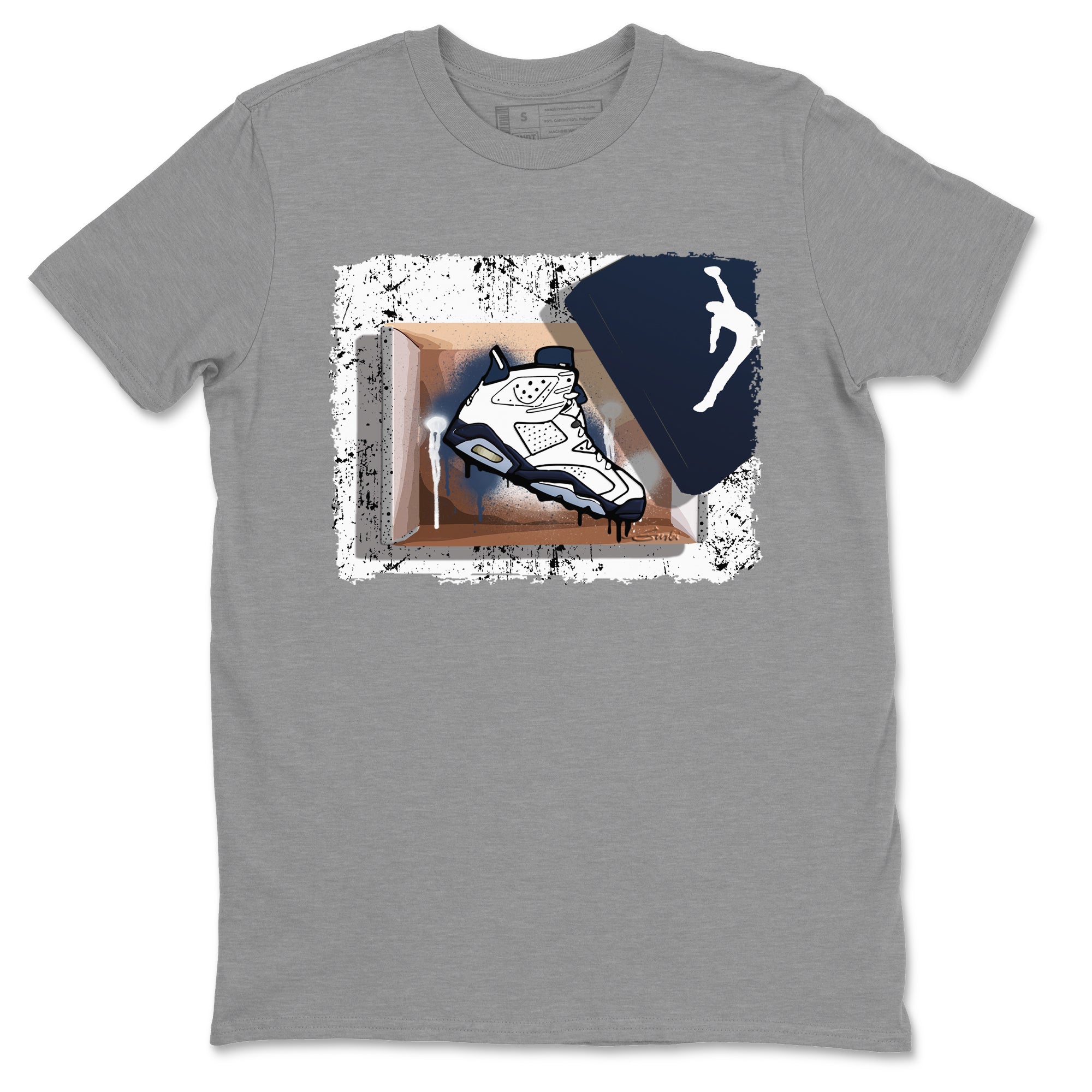 New Kicks Unisex Tops - Air Jordan 6 Midnight Navy