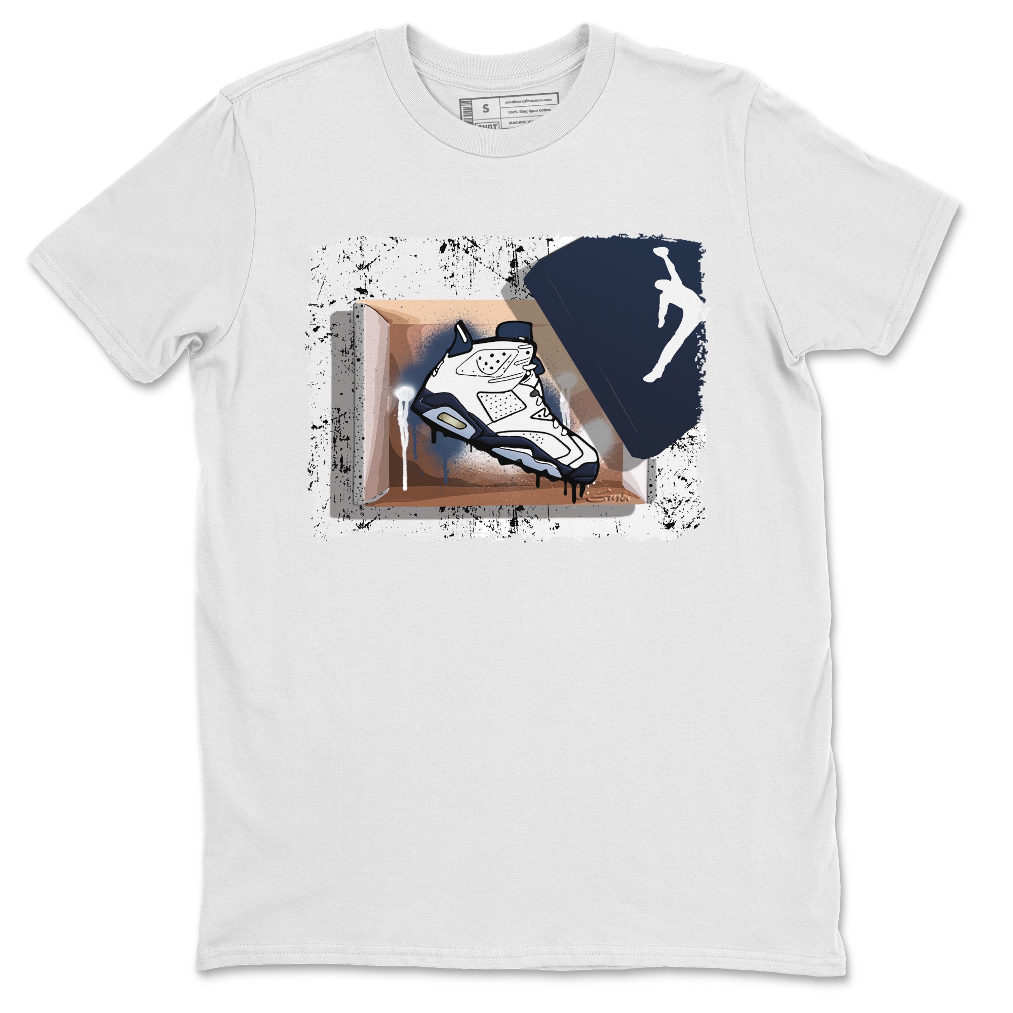 New Kicks Unisex Tops - Air Jordan 6 Midnight Navy