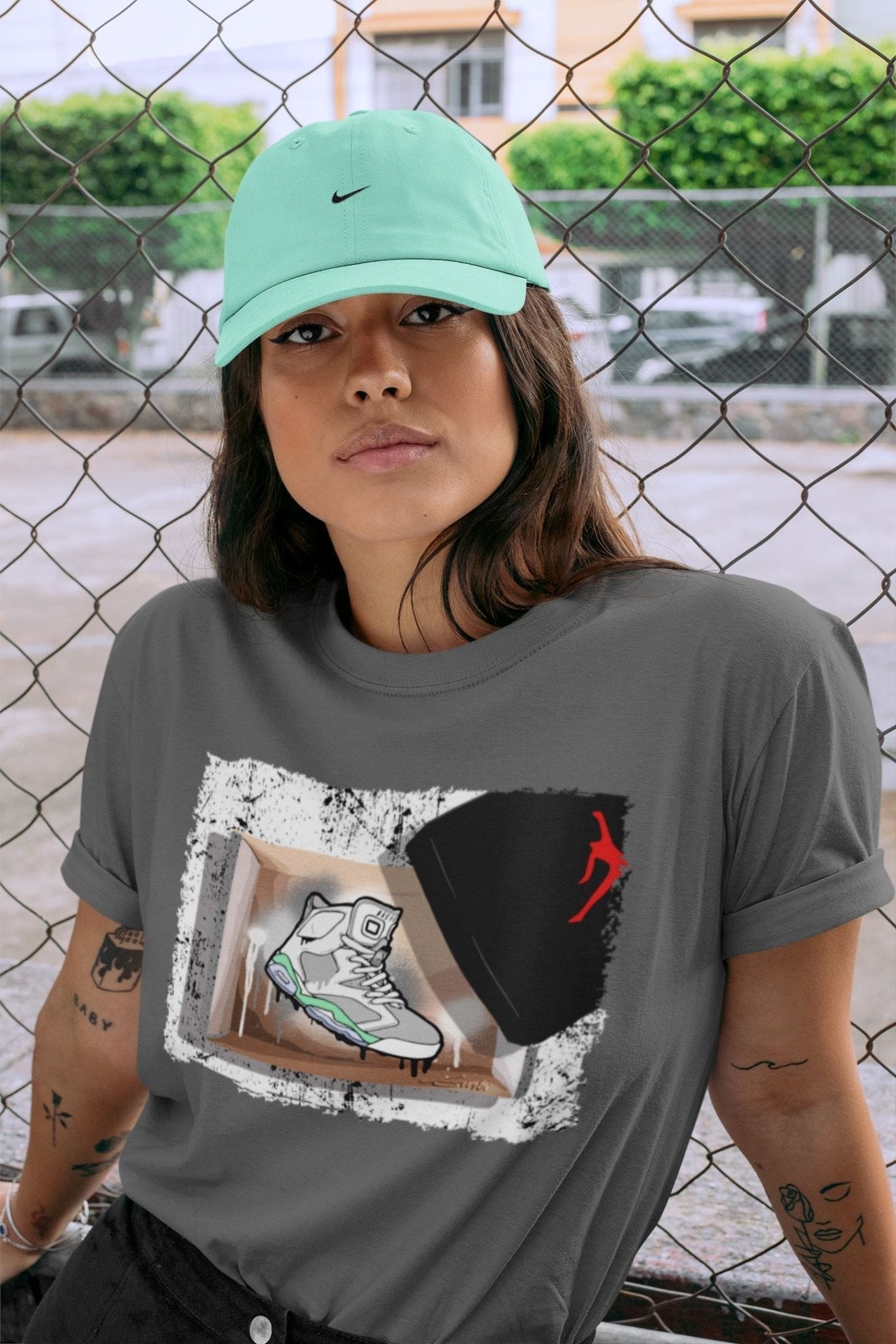New Kicks Unisex Tops - Air Jordan 6 Mint Foam