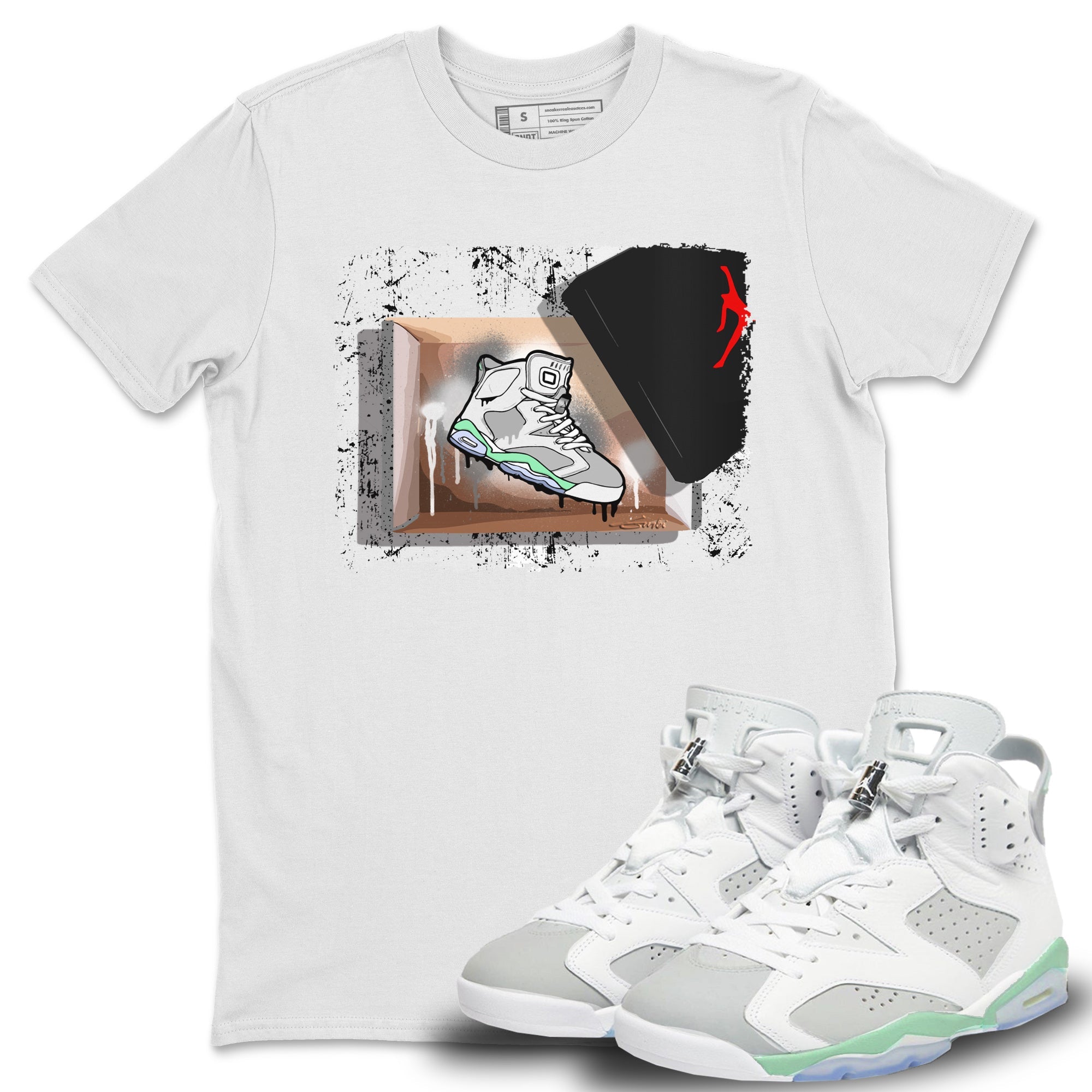 New Kicks Unisex Tops - Air Jordan 6 Mint Foam