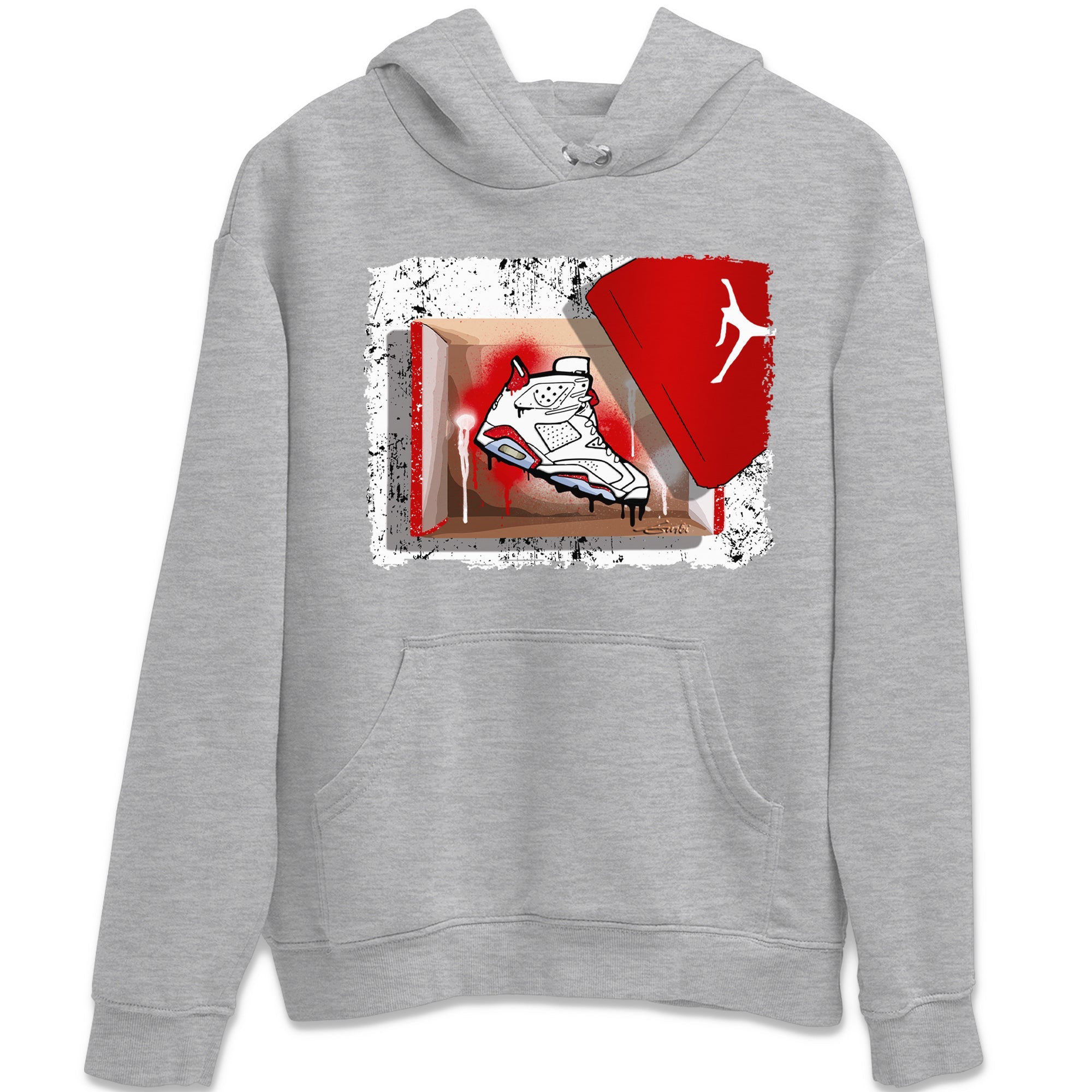 New Kicks Unisex Tops - Air Jordan 6 Red Velvet Cookies