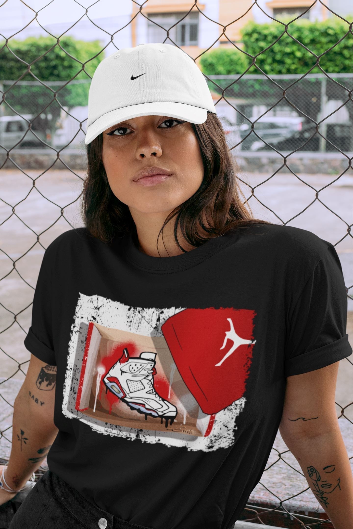 New Kicks Unisex Tops - Air Jordan 6 Red Velvet Cookies