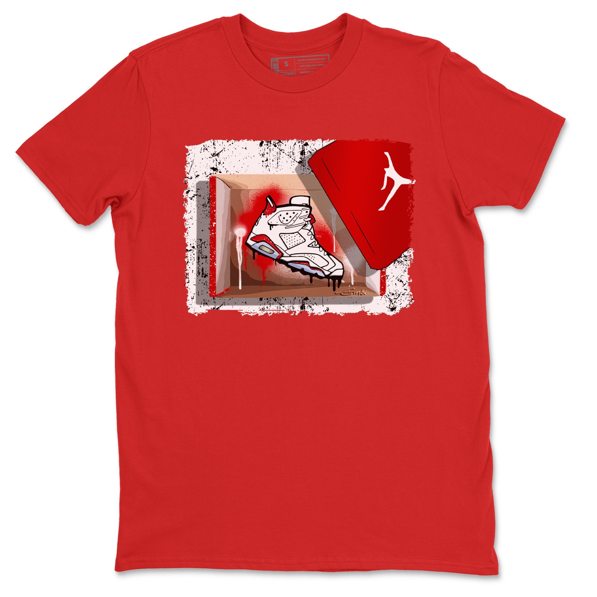 New Kicks Unisex Tops - Air Jordan 6 Red Velvet Cookies