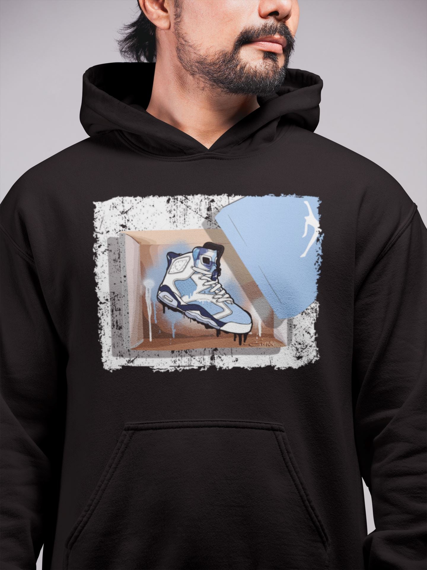 New Kicks Unisex Tops - Air Jordan 6 UNC