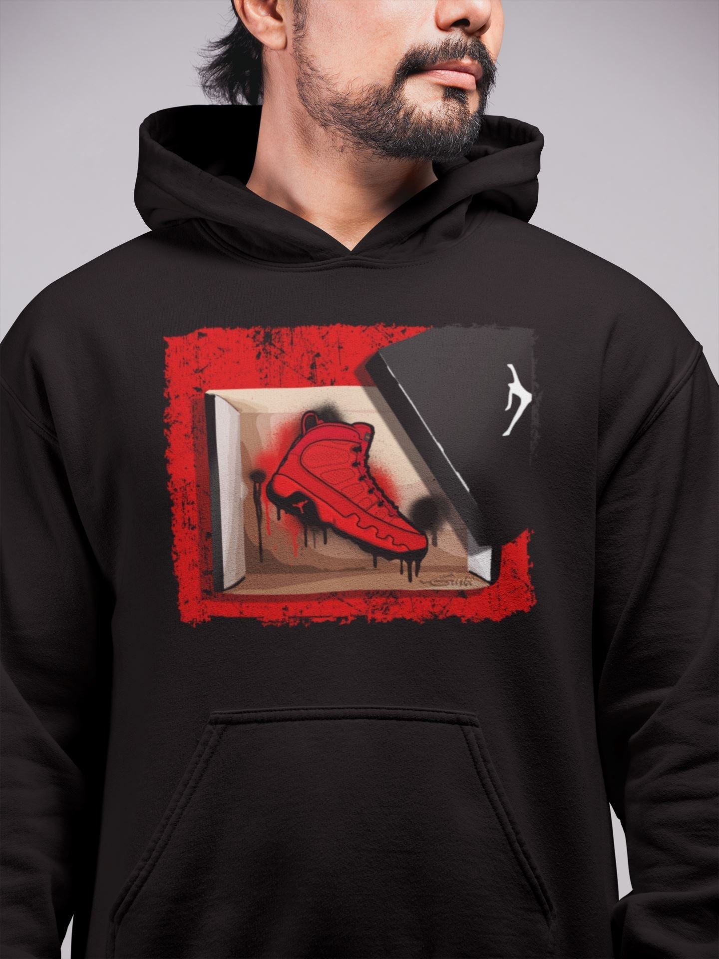New Kicks Unisex Tops - Air Jordan 9 Chile Red