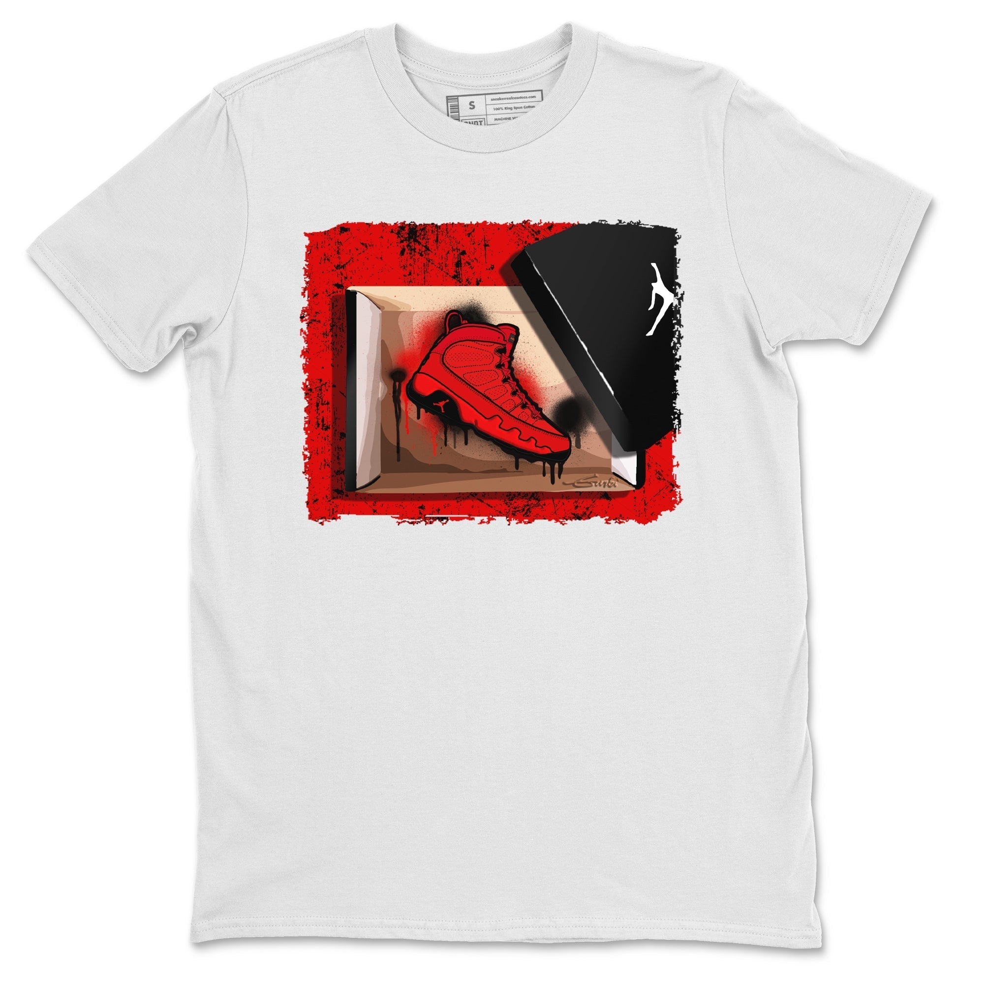 New Kicks Unisex Tops - Air Jordan 9 Chile Red