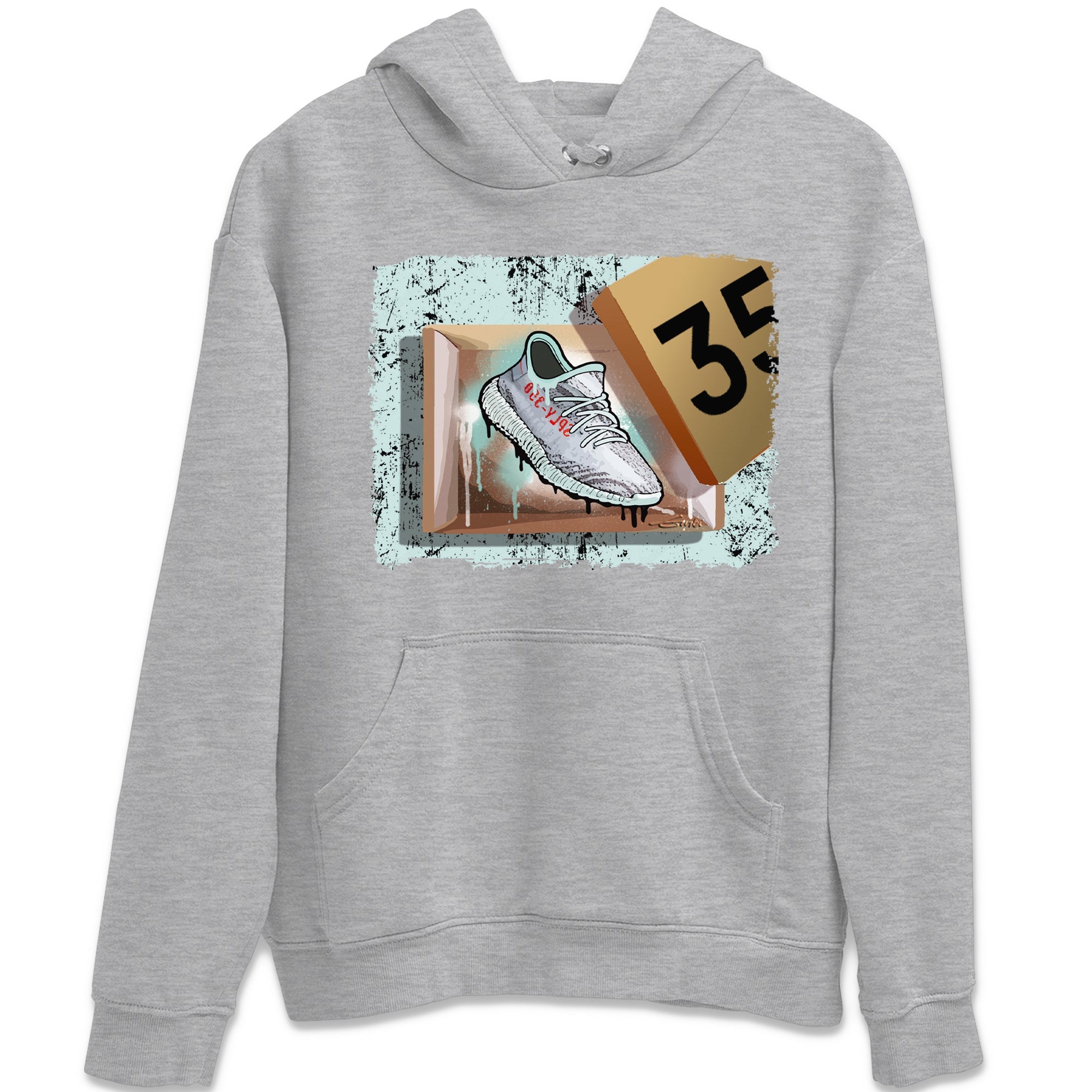 New Kicks Unisex Tops - Yeezy 350 Blue Tint