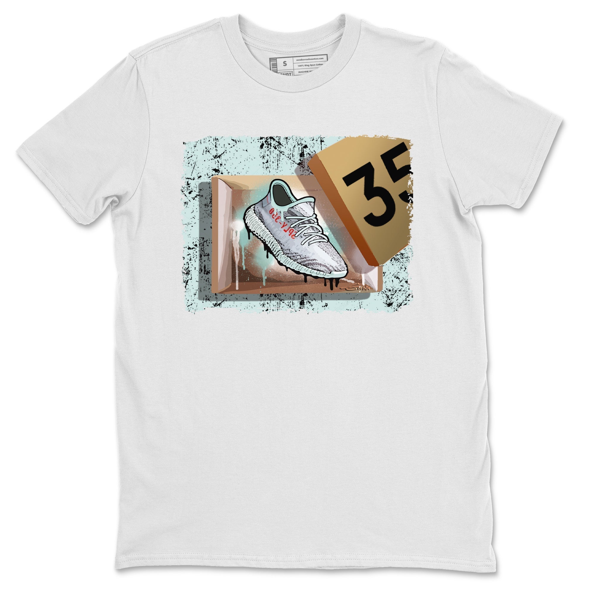 New Kicks Unisex Tops - Yeezy 350 Blue Tint