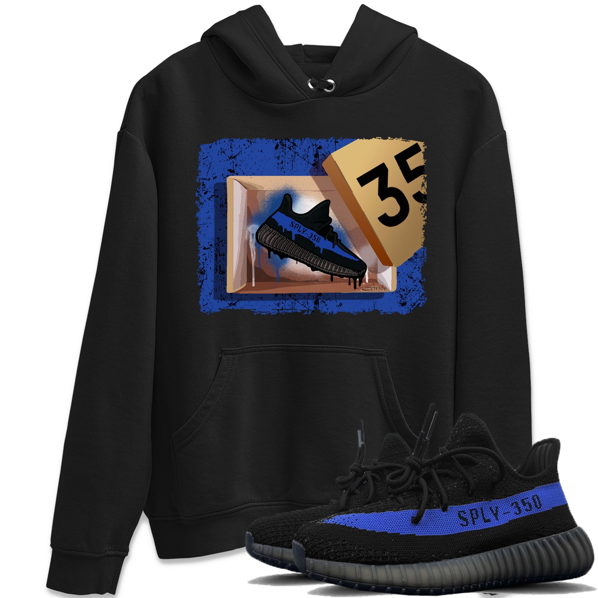 New Kicks Unisex Tops - Yeezy 350 Dazzling Blue