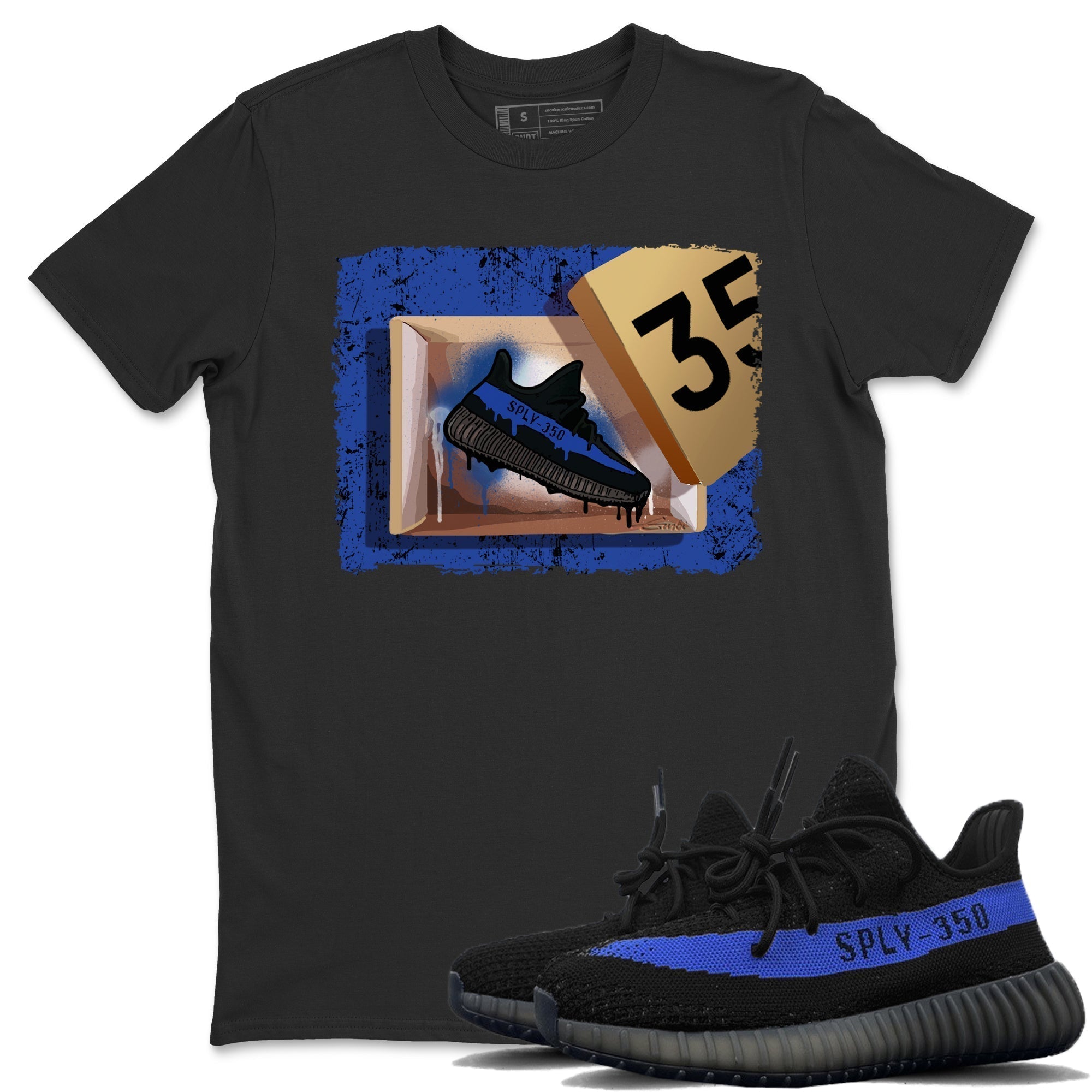 New Kicks Unisex Tops - Yeezy 350 Dazzling Blue
