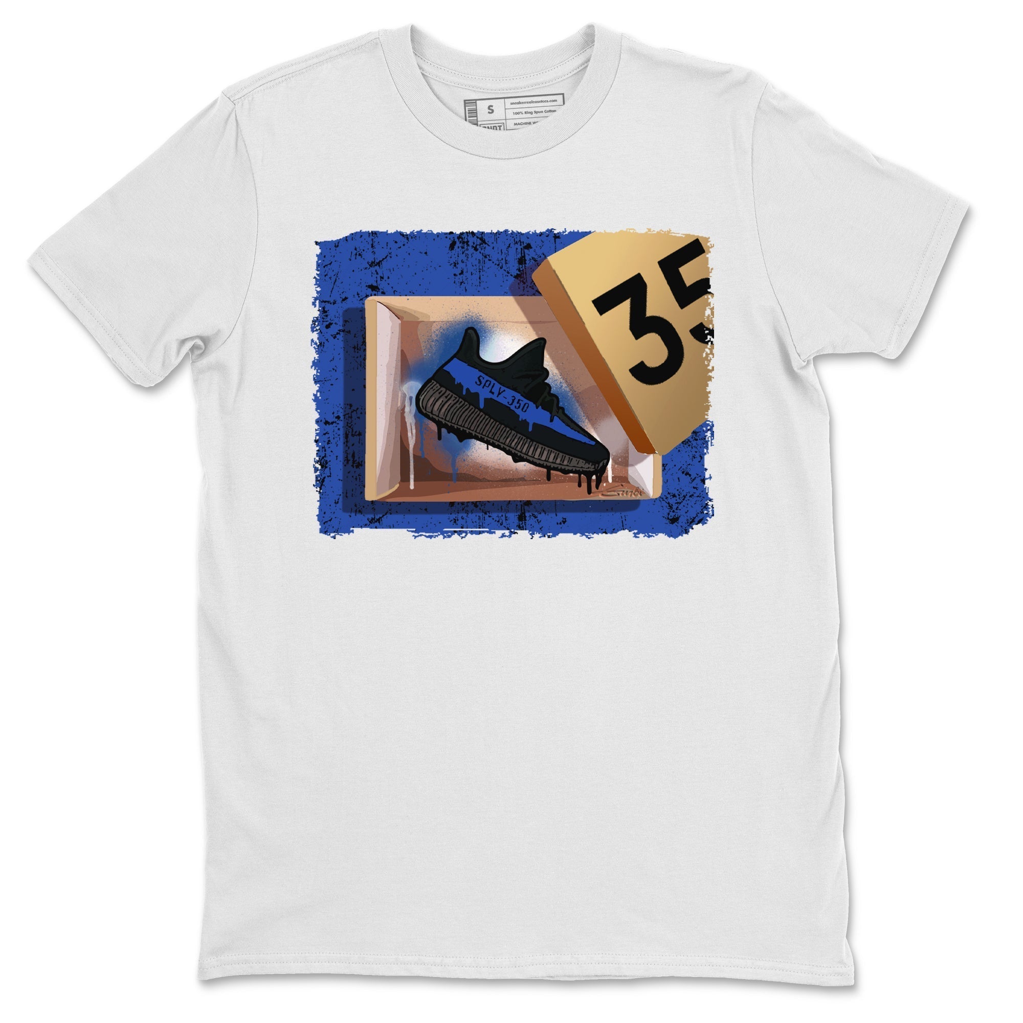 New Kicks Unisex Tops - Yeezy 350 Dazzling Blue