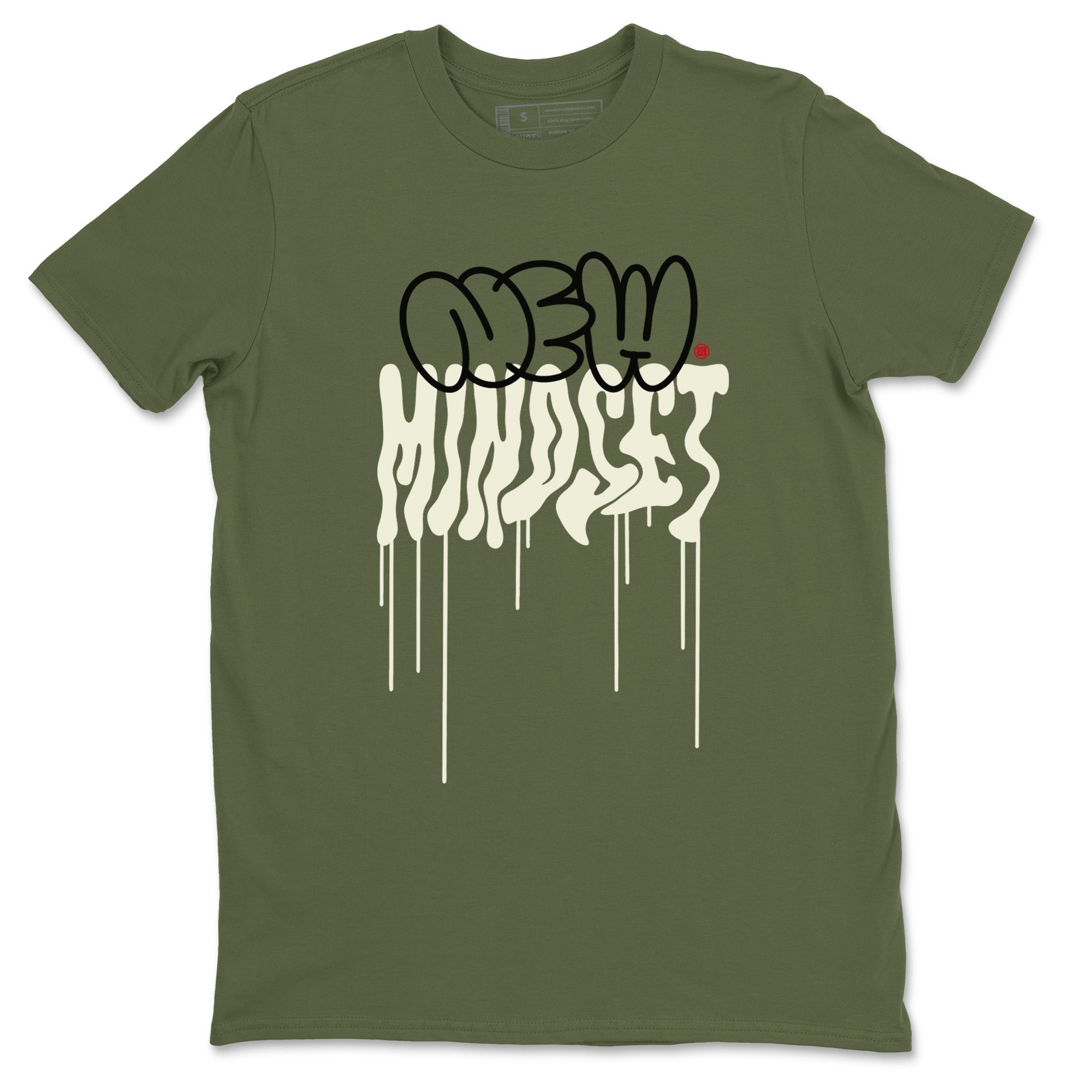 New Mindset snkmatch Tees - Air Jordan 1 Travis Scott Medium Olive