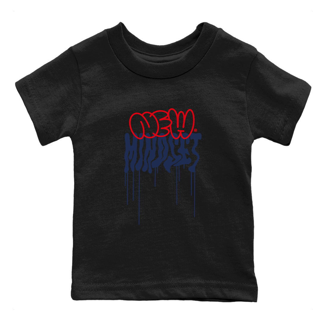 New Mindset snkmatch Tees Kids - Air Jordan 6 White And Midnight Navy