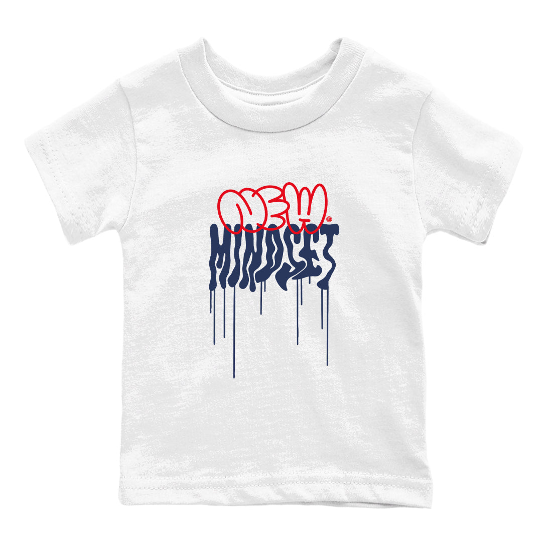New Mindset snkmatch Tees Kids - Air Jordan 6 White And Midnight Navy