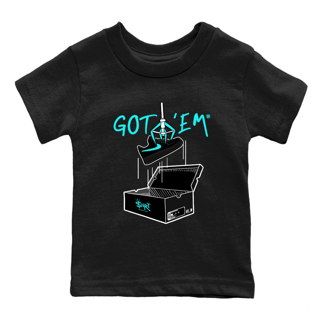 New Treasure Hunter snkmatch Tees Kids - Air Force 1 Tiffany