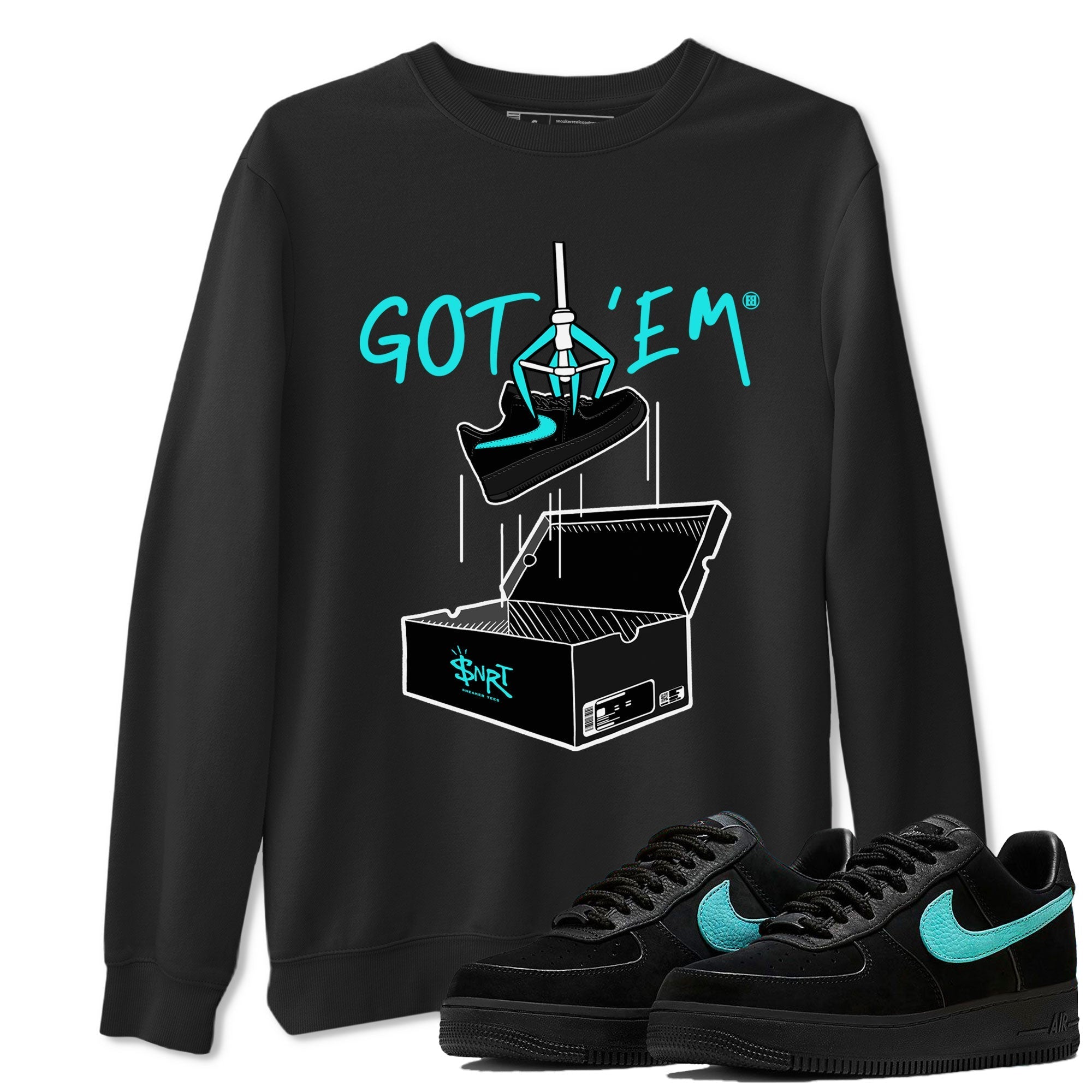 New Treasure Hunter snkmatch Tees - Air Force 1 Tiffany