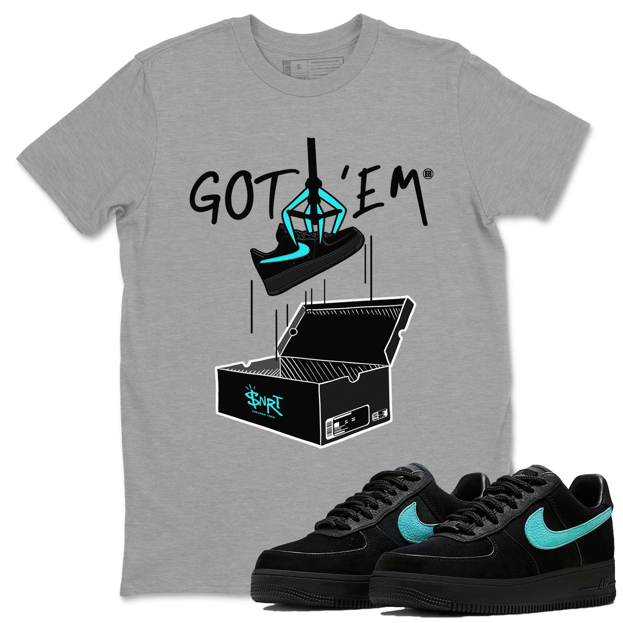 New Treasure Hunter snkmatch Tees - Air Force 1 Tiffany