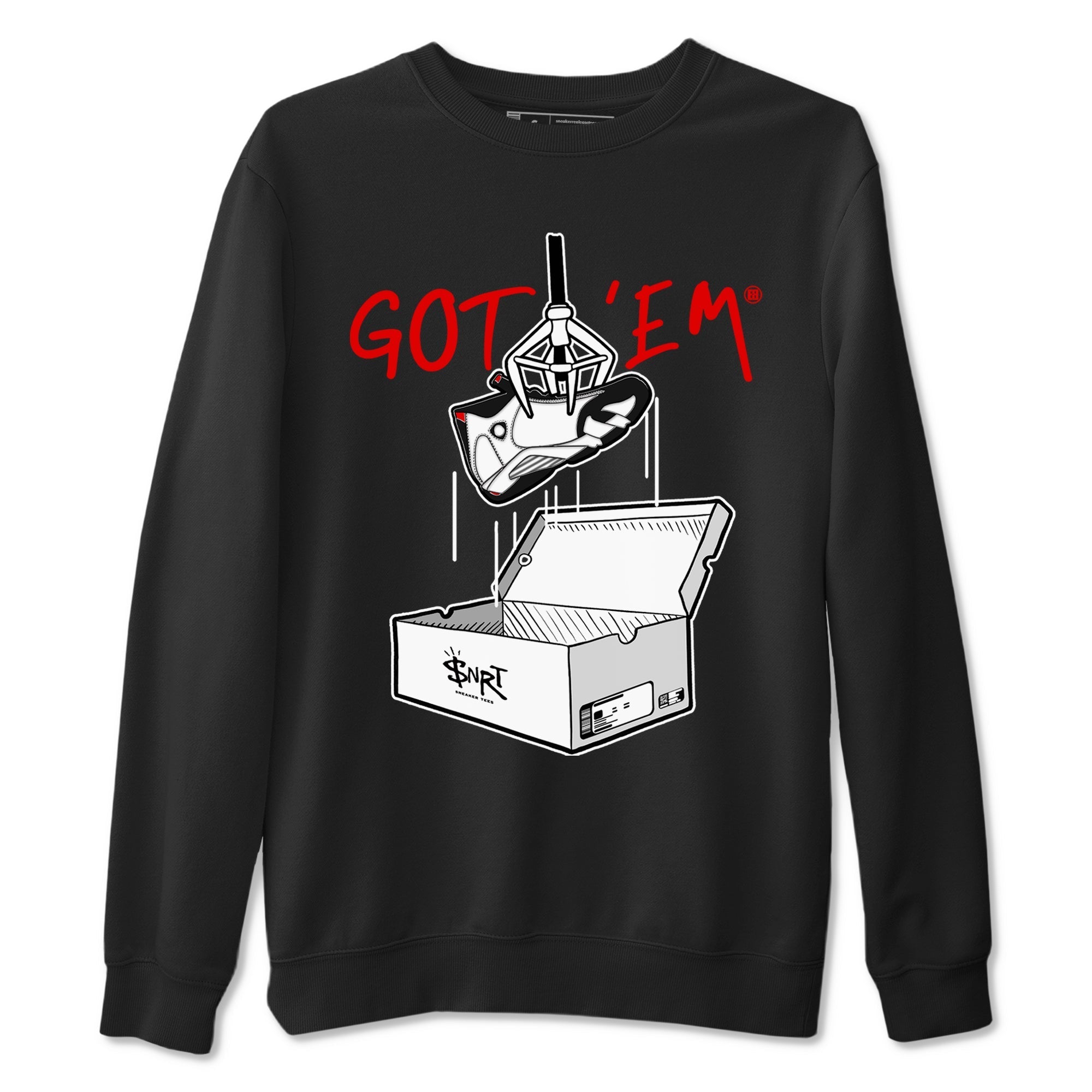 New Treasure Hunter snkmatch Tees - Air Jordan 14 Black Toe