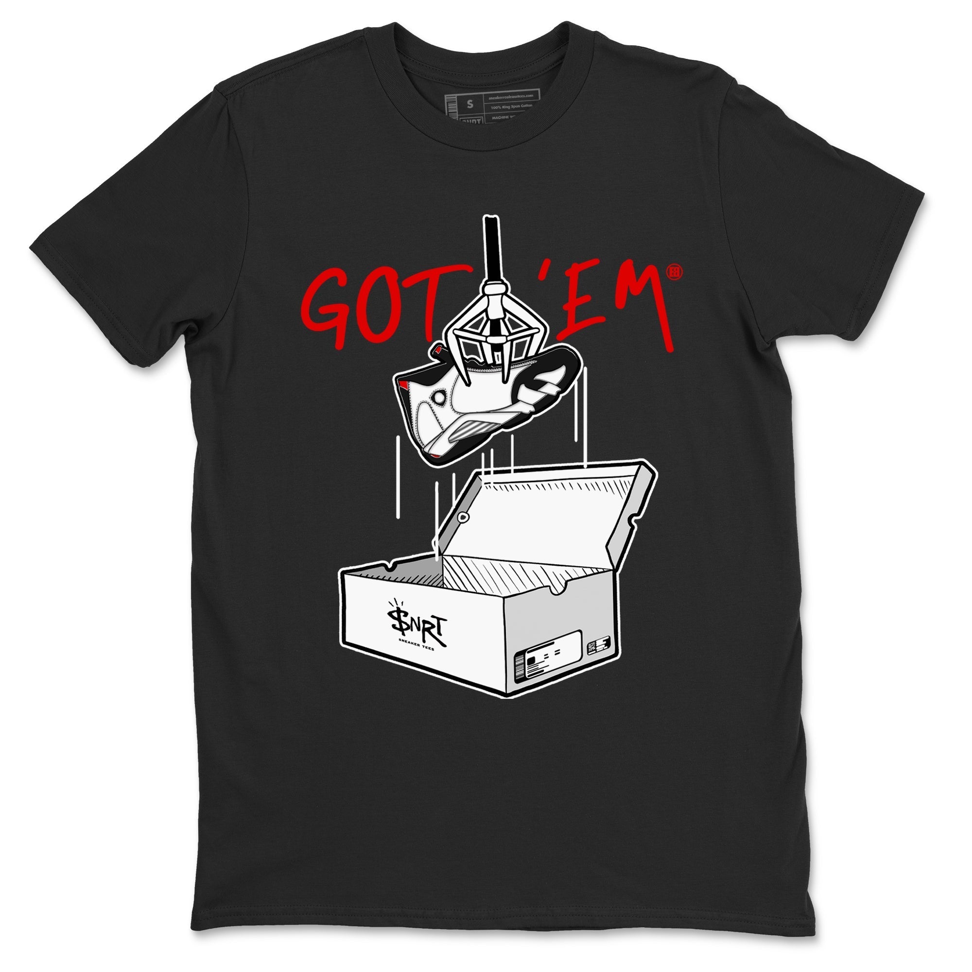 New Treasure Hunter snkmatch Tees - Air Jordan 14 Black Toe