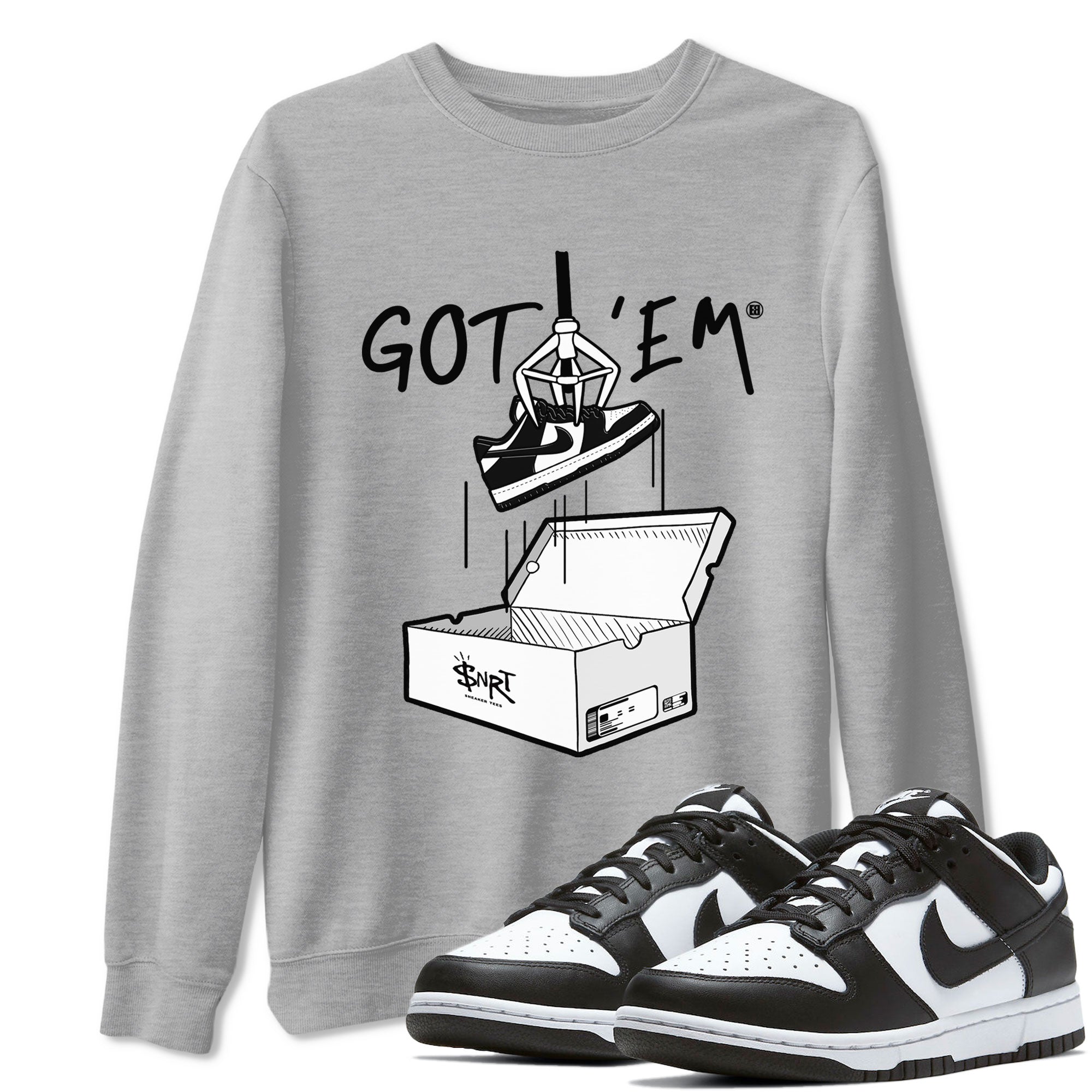 New Treasure Hunter snkmatch Tees - Dunk Panda