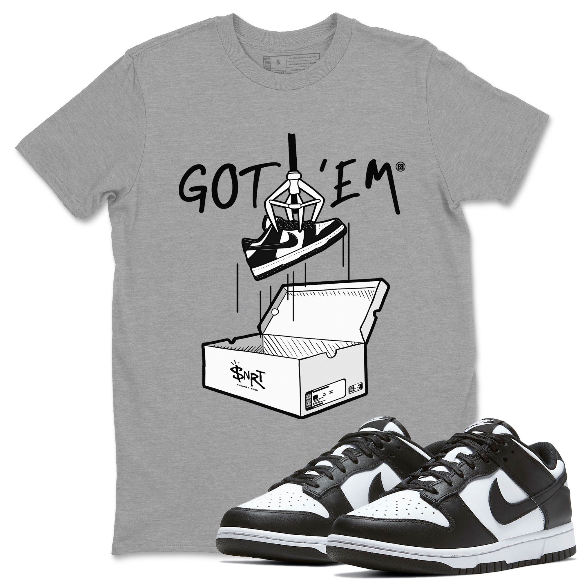 New Treasure Hunter snkmatch Tees - Dunk Panda