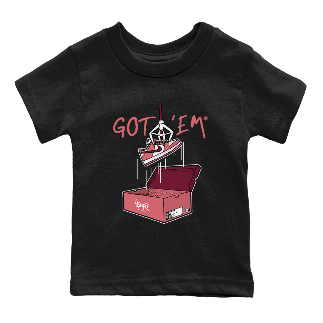 New Treasure Hunter snkmatch Tees Kids - Dunk Valentines Day 2024