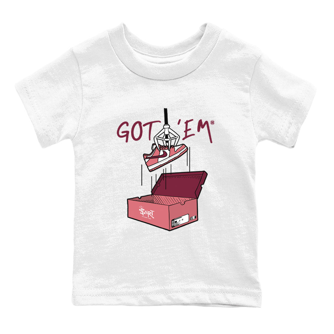 New Treasure Hunter snkmatch Tees Kids - Dunk Valentines Day 2024