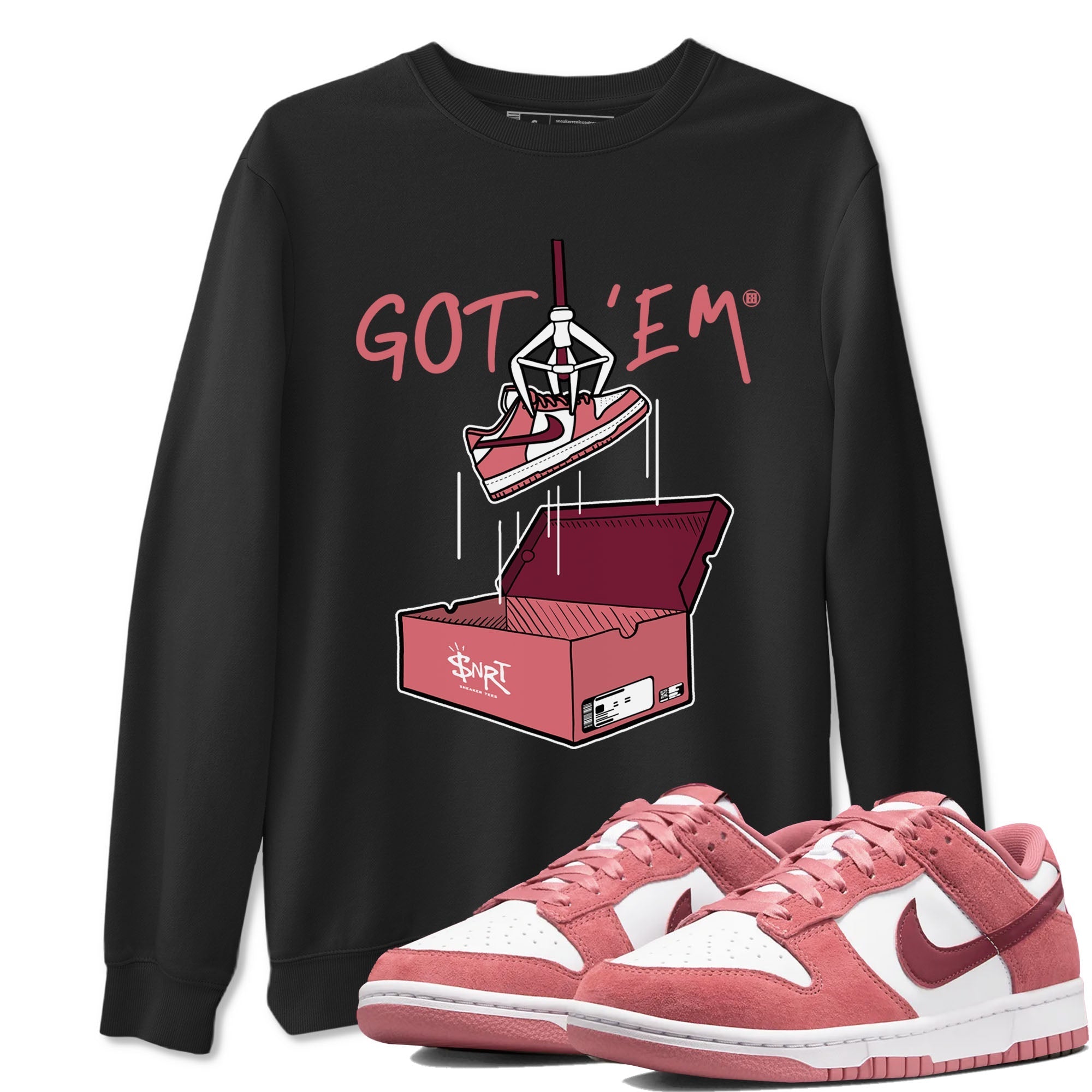 New Treasure Hunter snkmatch Tees - Dunk Valentines Day 2024