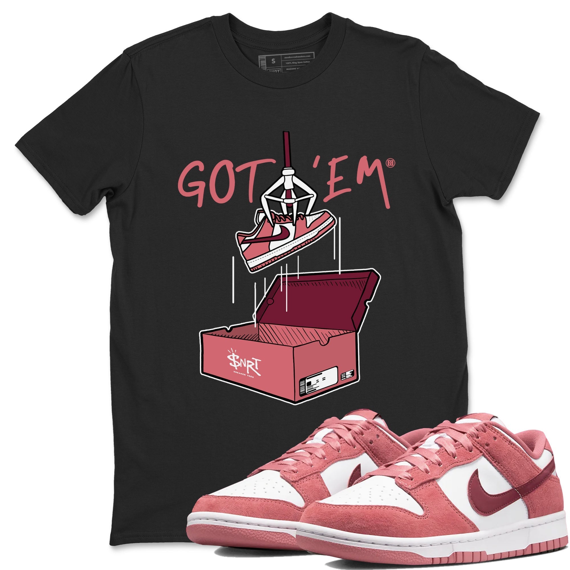 New Treasure Hunter snkmatch Tees - Dunk Valentines Day 2024
