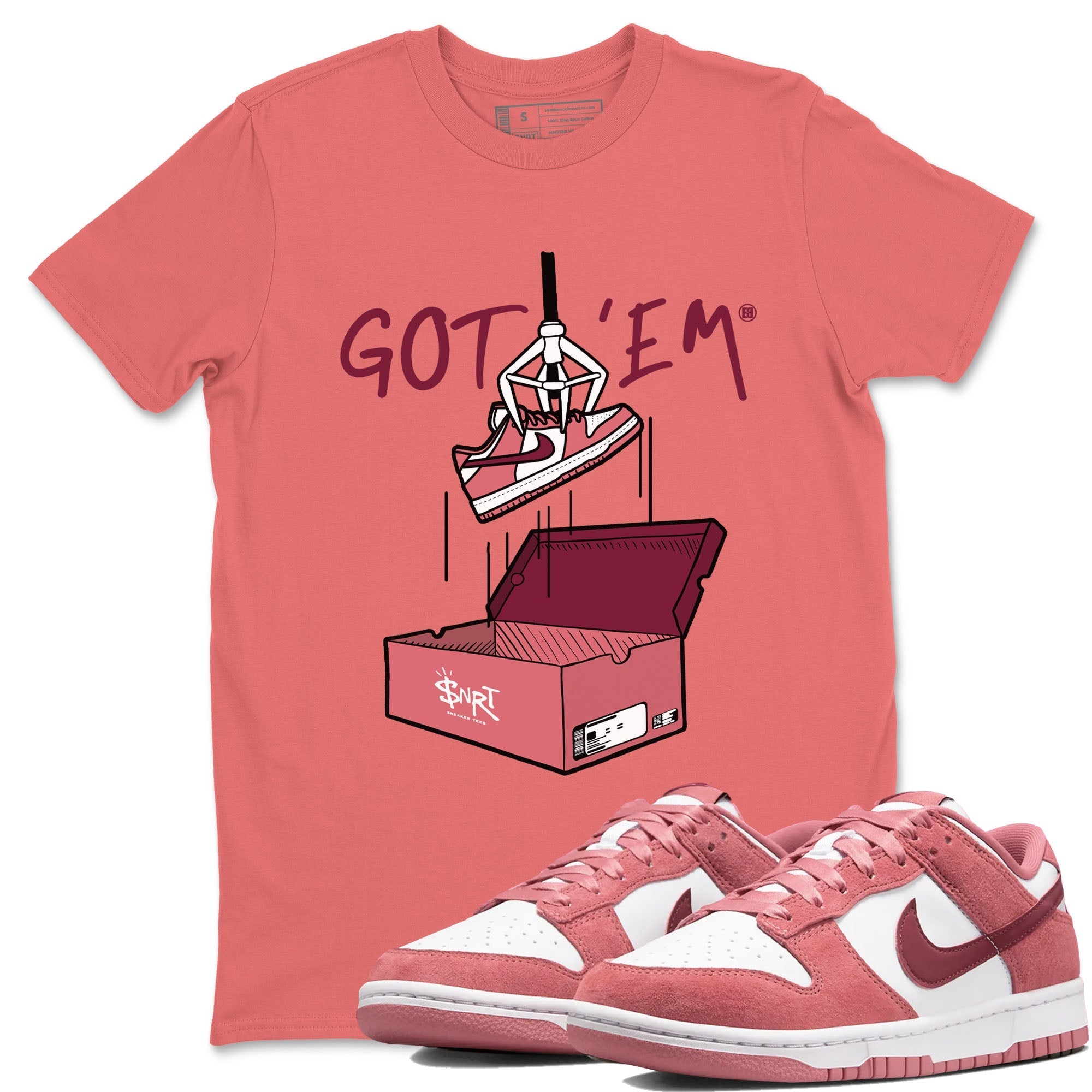 New Treasure Hunter snkmatch Tees - Dunk Valentines Day 2024
