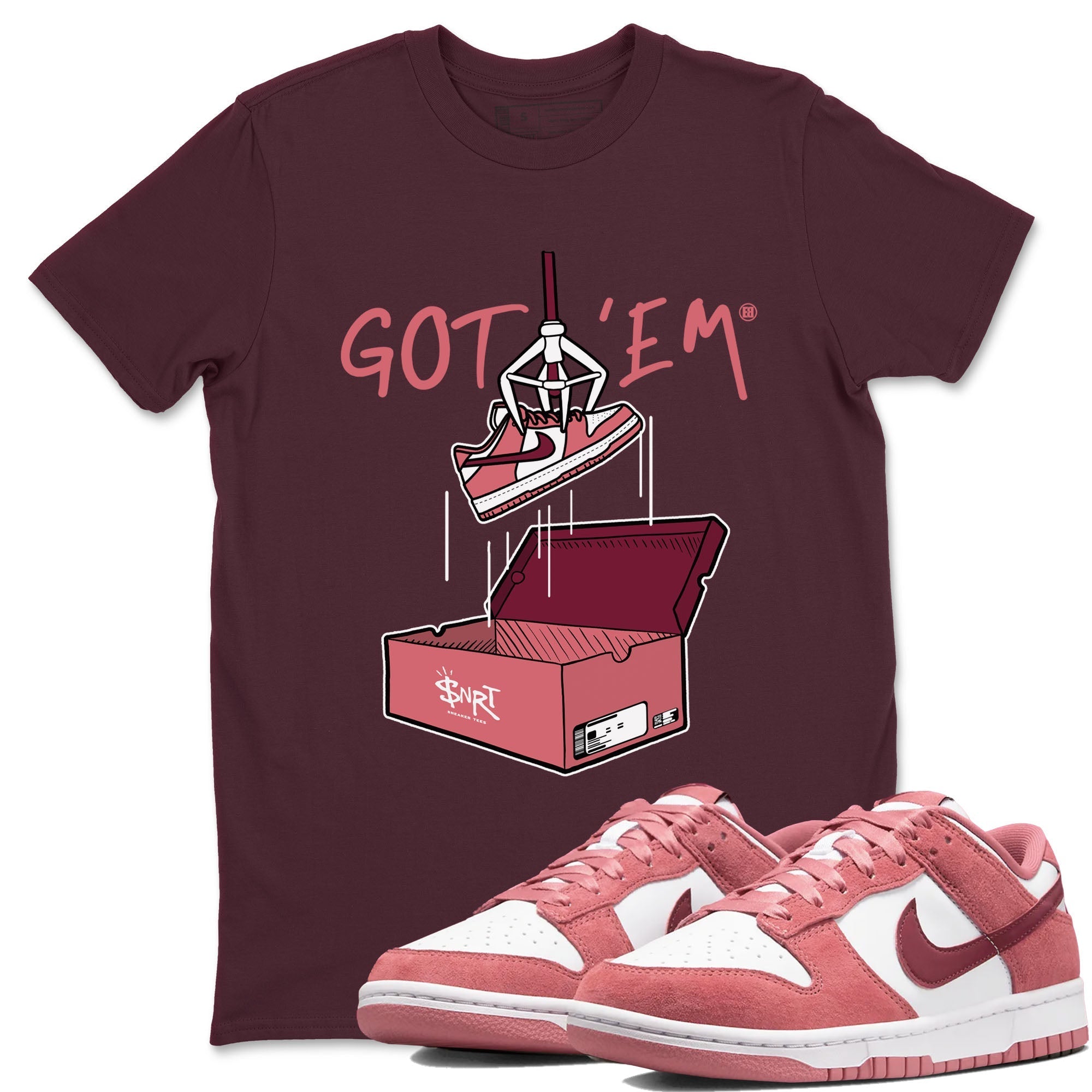 New Treasure Hunter snkmatch Tees - Dunk Valentines Day 2024