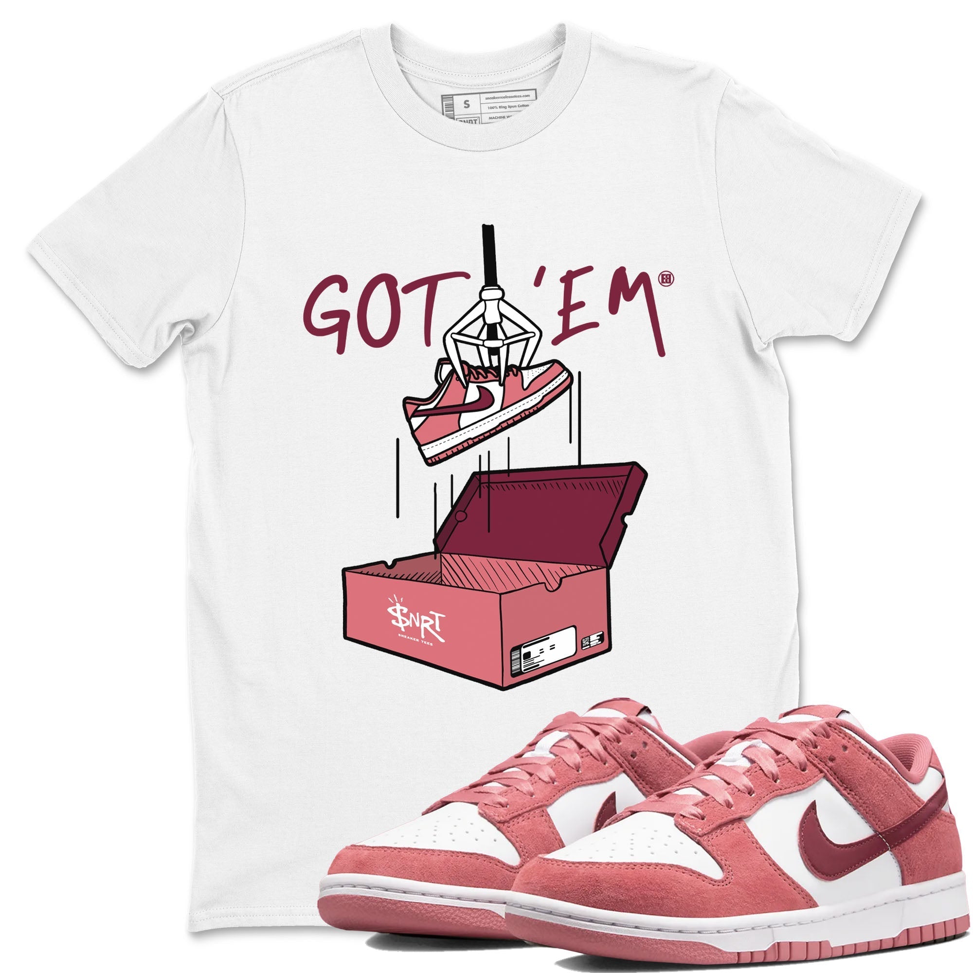 New Treasure Hunter snkmatch Tees - Dunk Valentines Day 2024