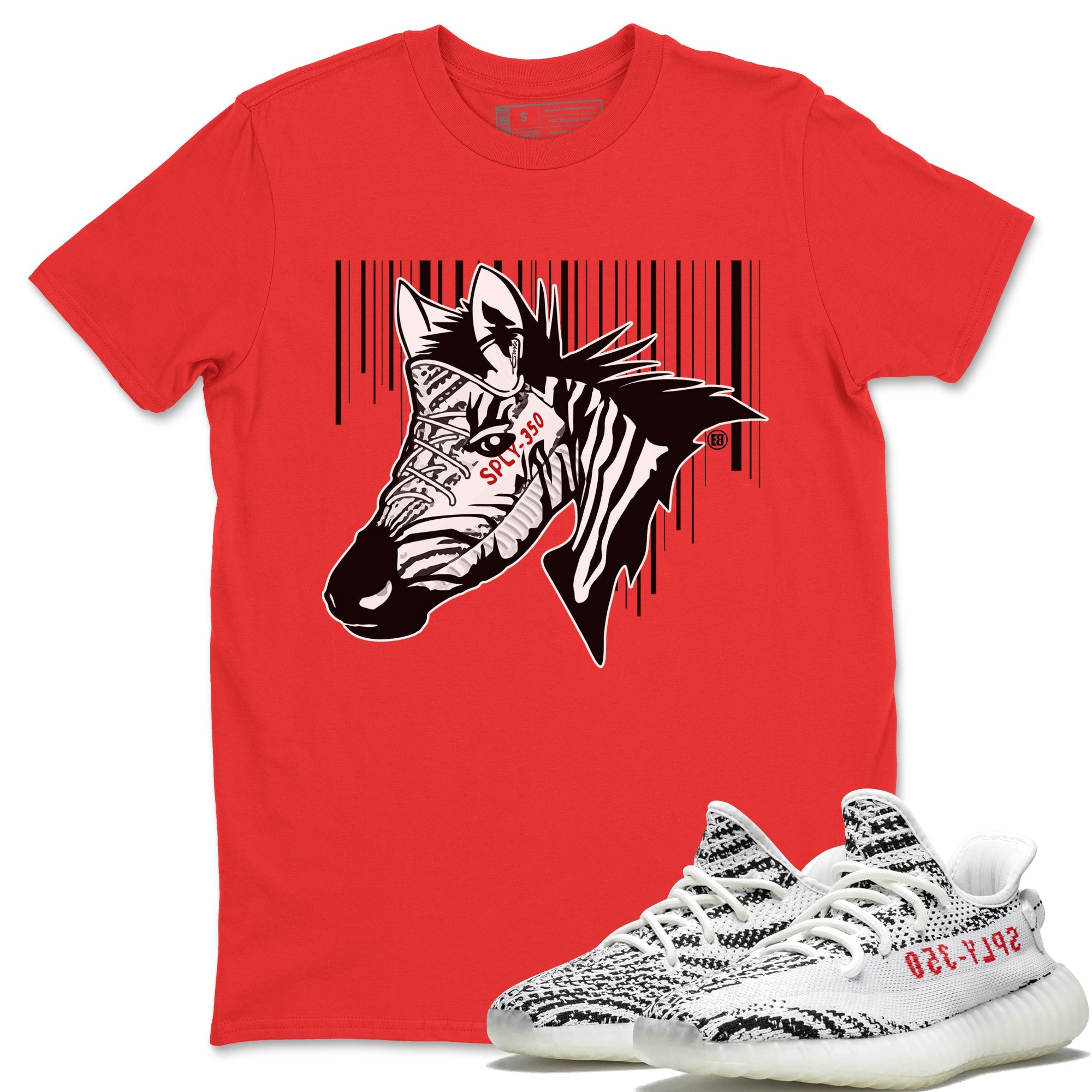 New Zebra Unisex Tops - Yeezy 350 Zebra