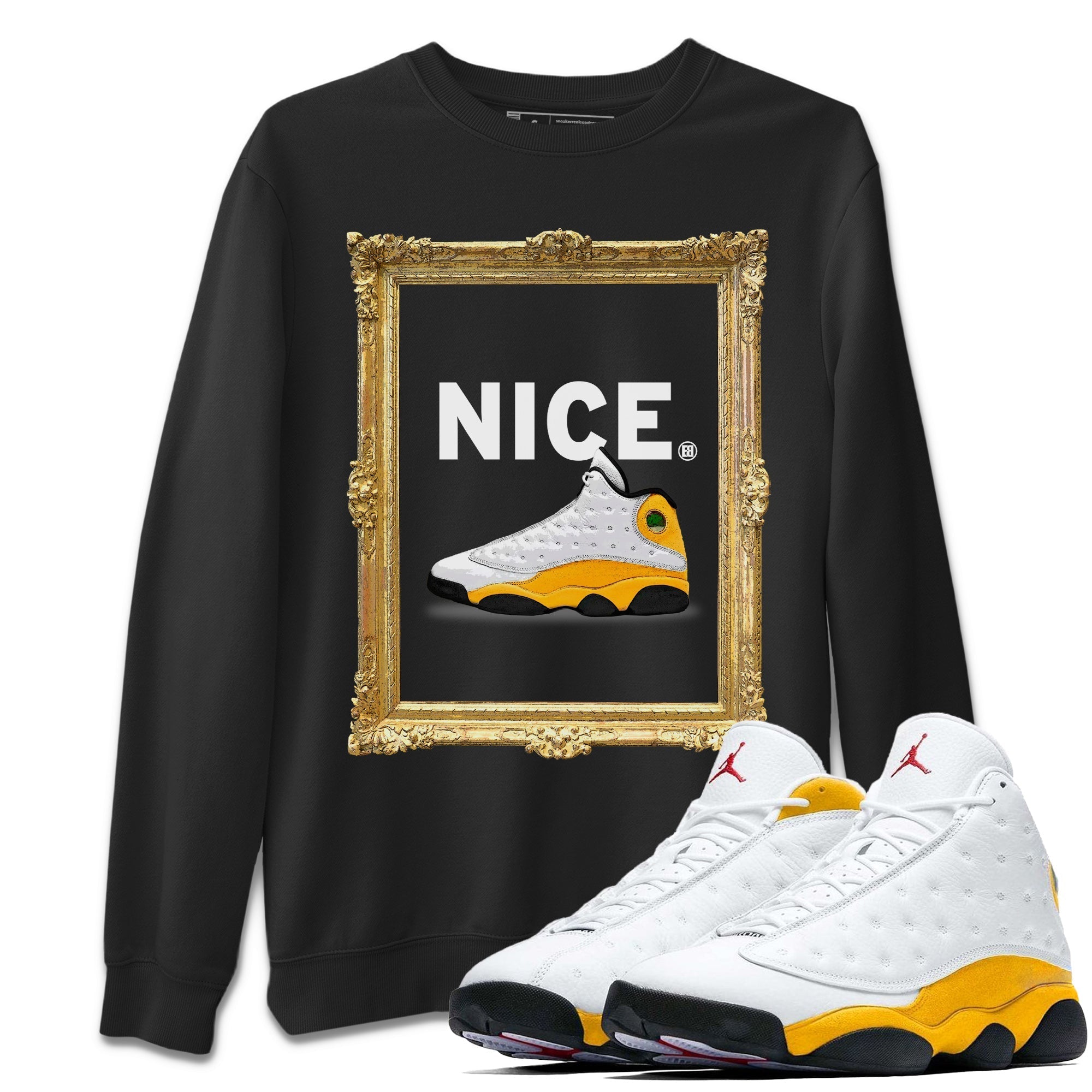 Nice Unisex Tops - Air Jordan 13 Del Sol
