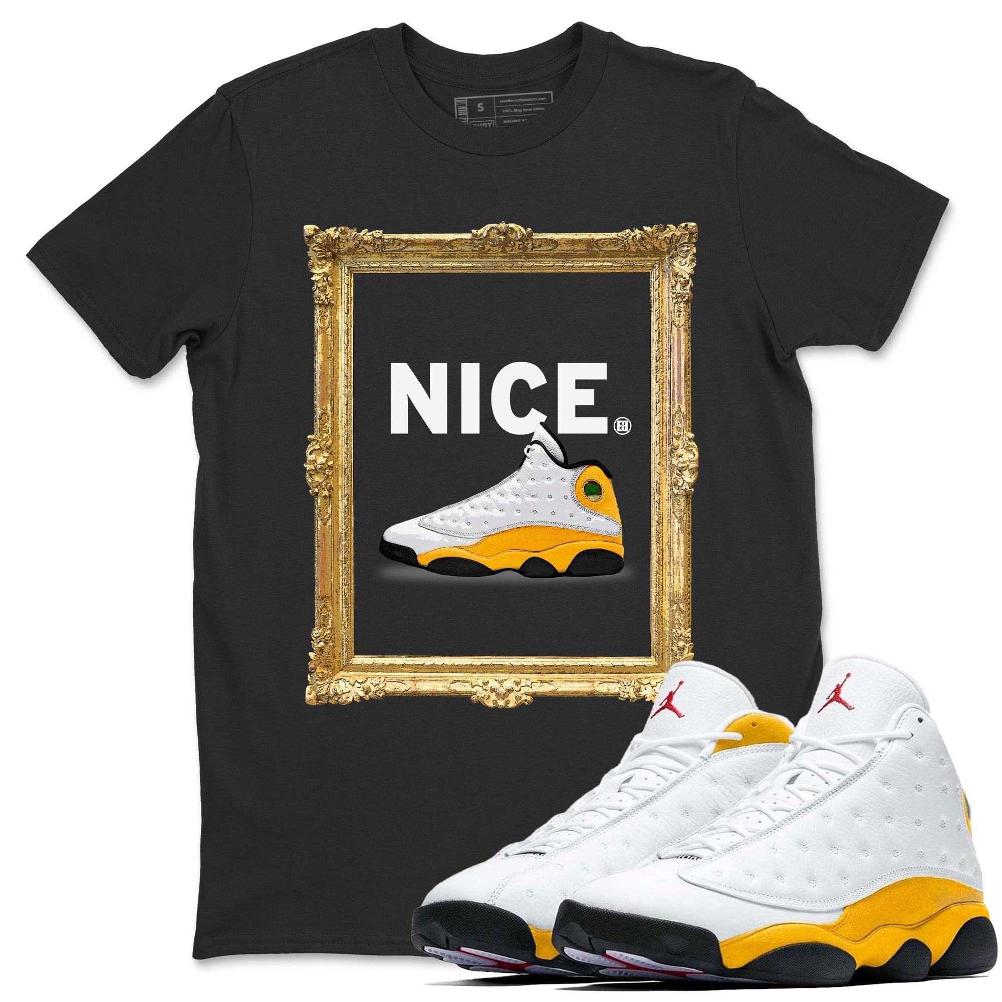 Nice Unisex Tops - Air Jordan 13 Del Sol