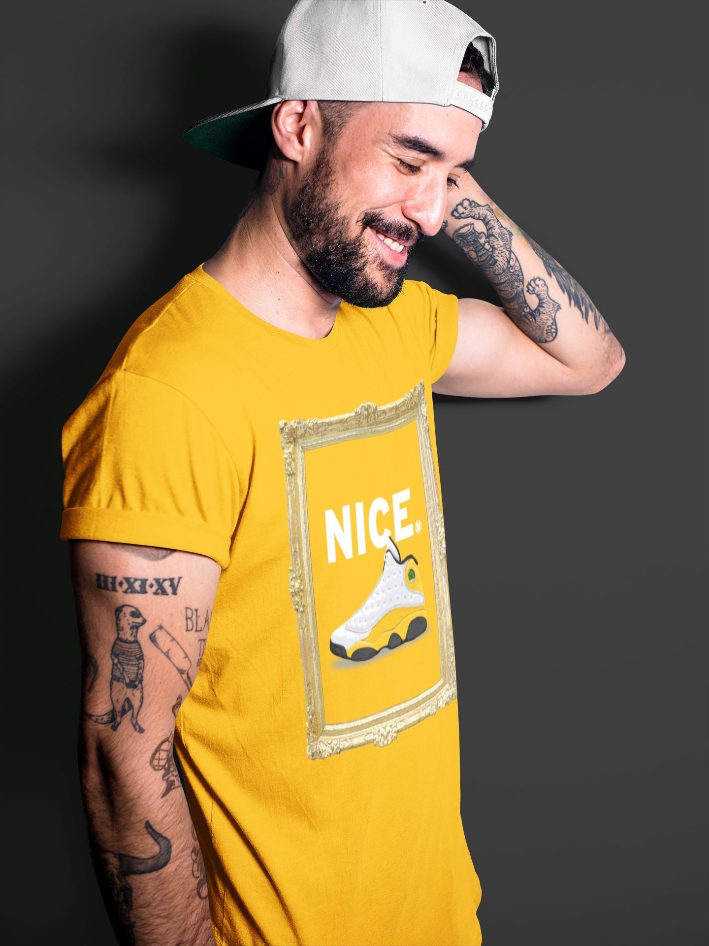 Nice Unisex Tops - Air Jordan 13 Del Sol