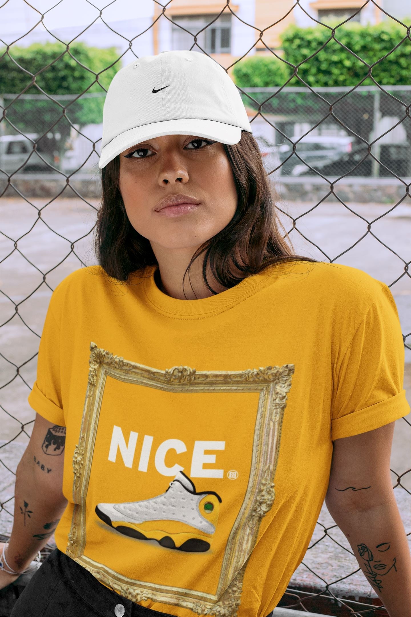 Nice Unisex Tops - Air Jordan 13 Del Sol