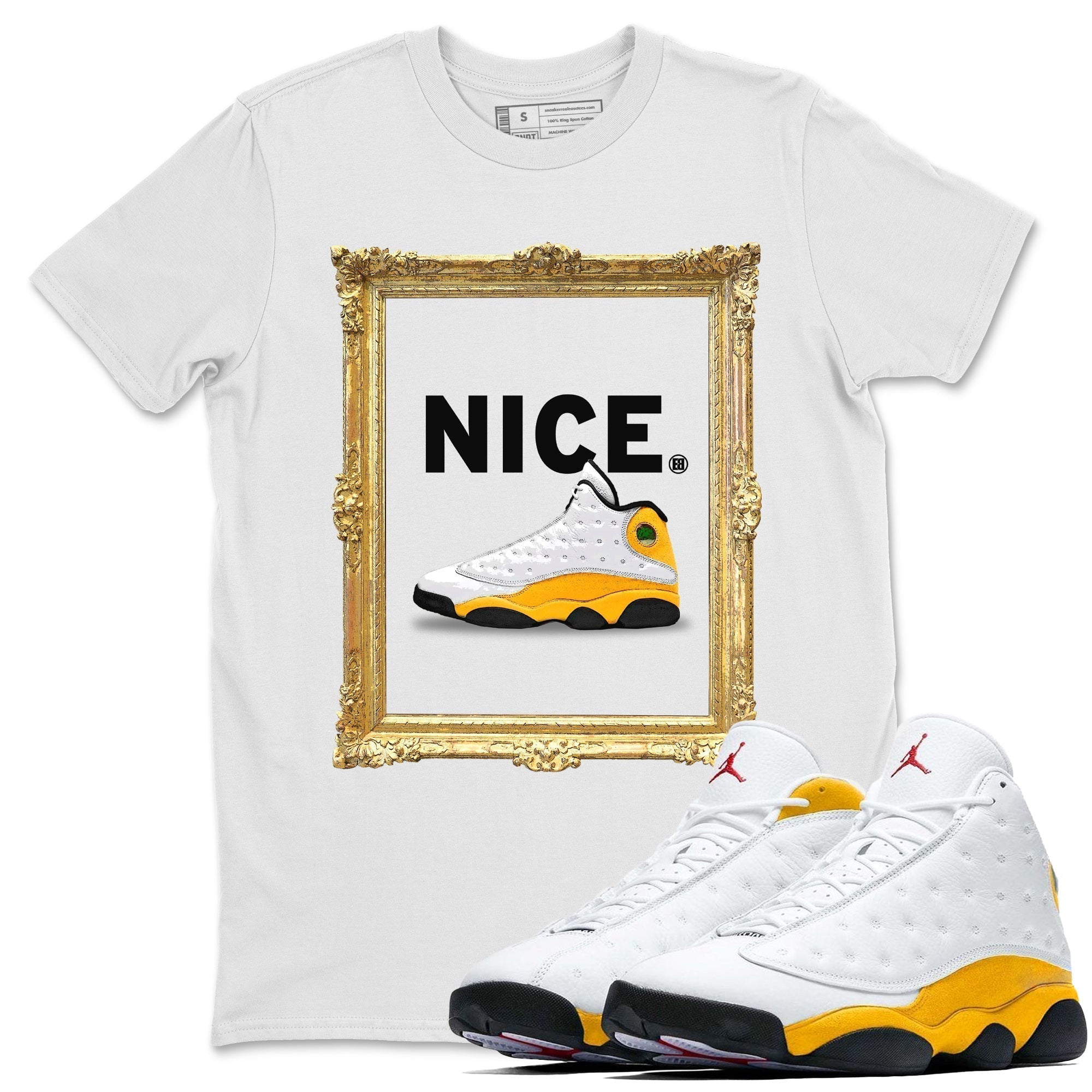 Nice Unisex Tops - Air Jordan 13 Del Sol