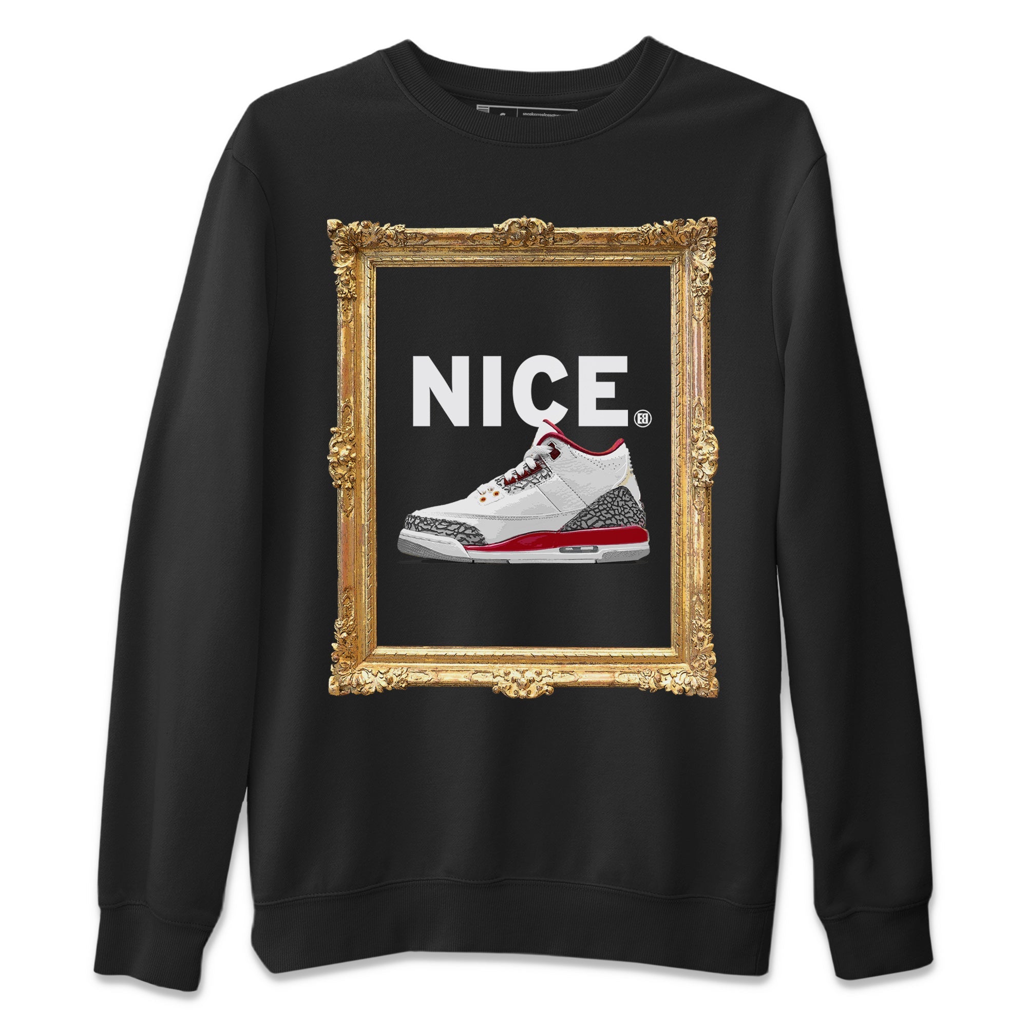 Nice Unisex Tops - Air Jordan 3 Cardinal