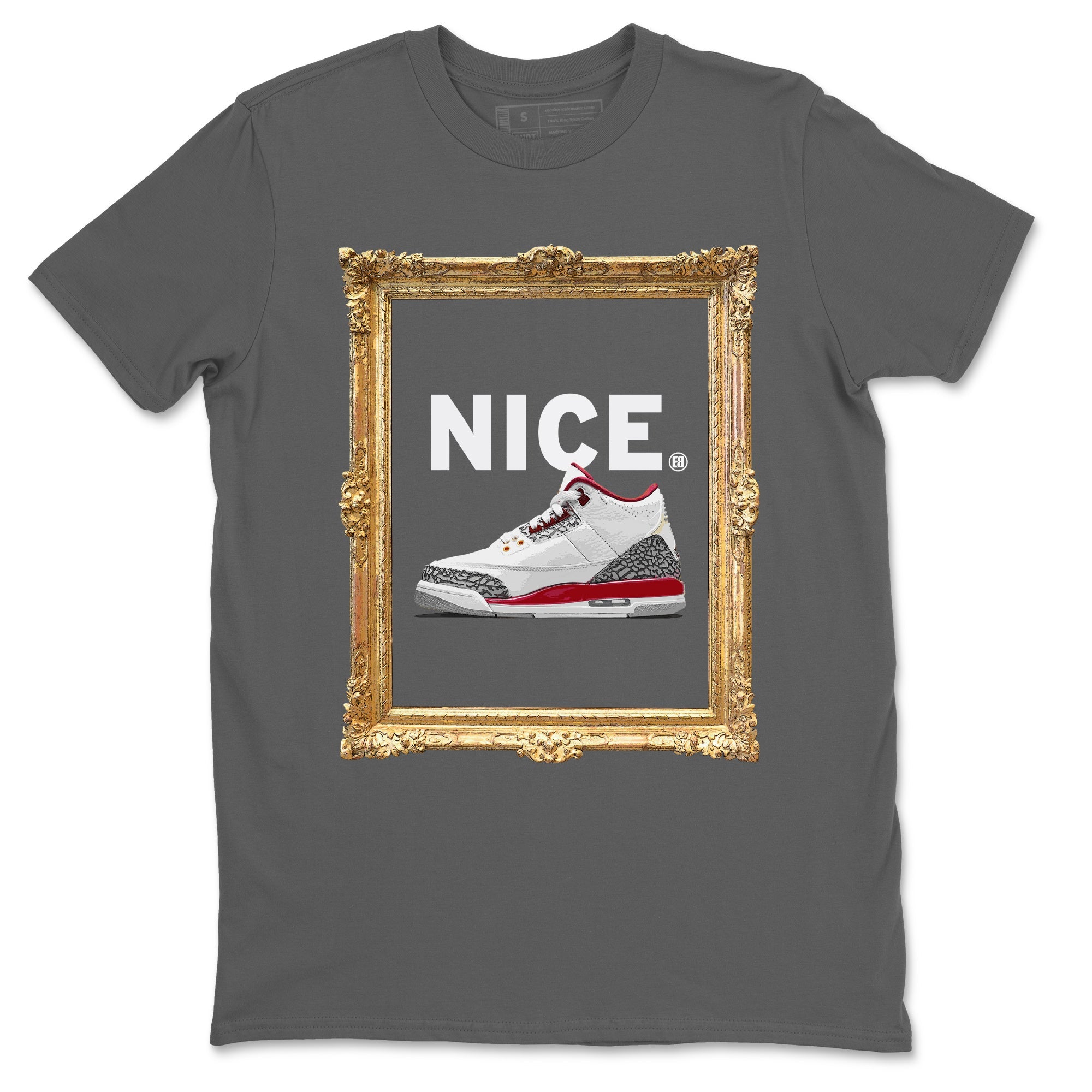 Nice Unisex Tops - Air Jordan 3 Cardinal