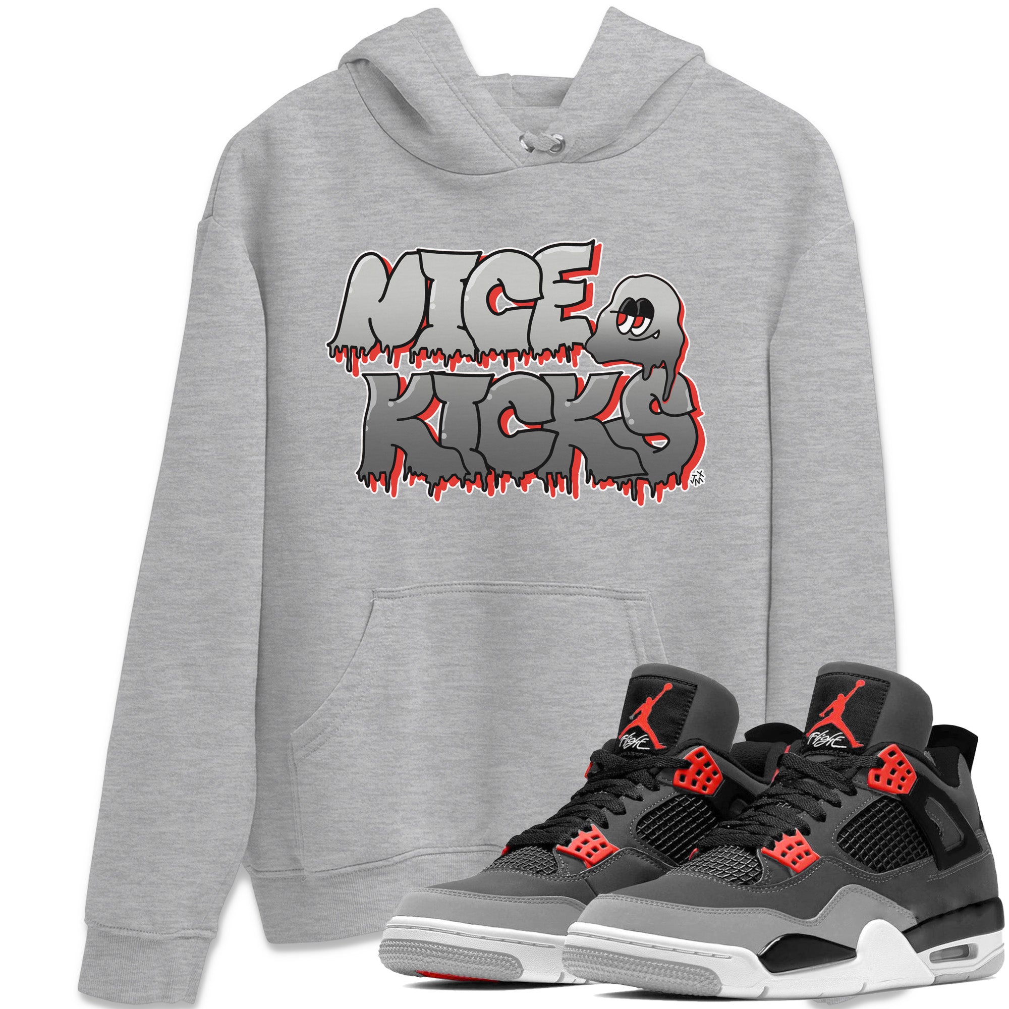 Nice Kicks Unisex Tops - Air Jordan 4 Infrared