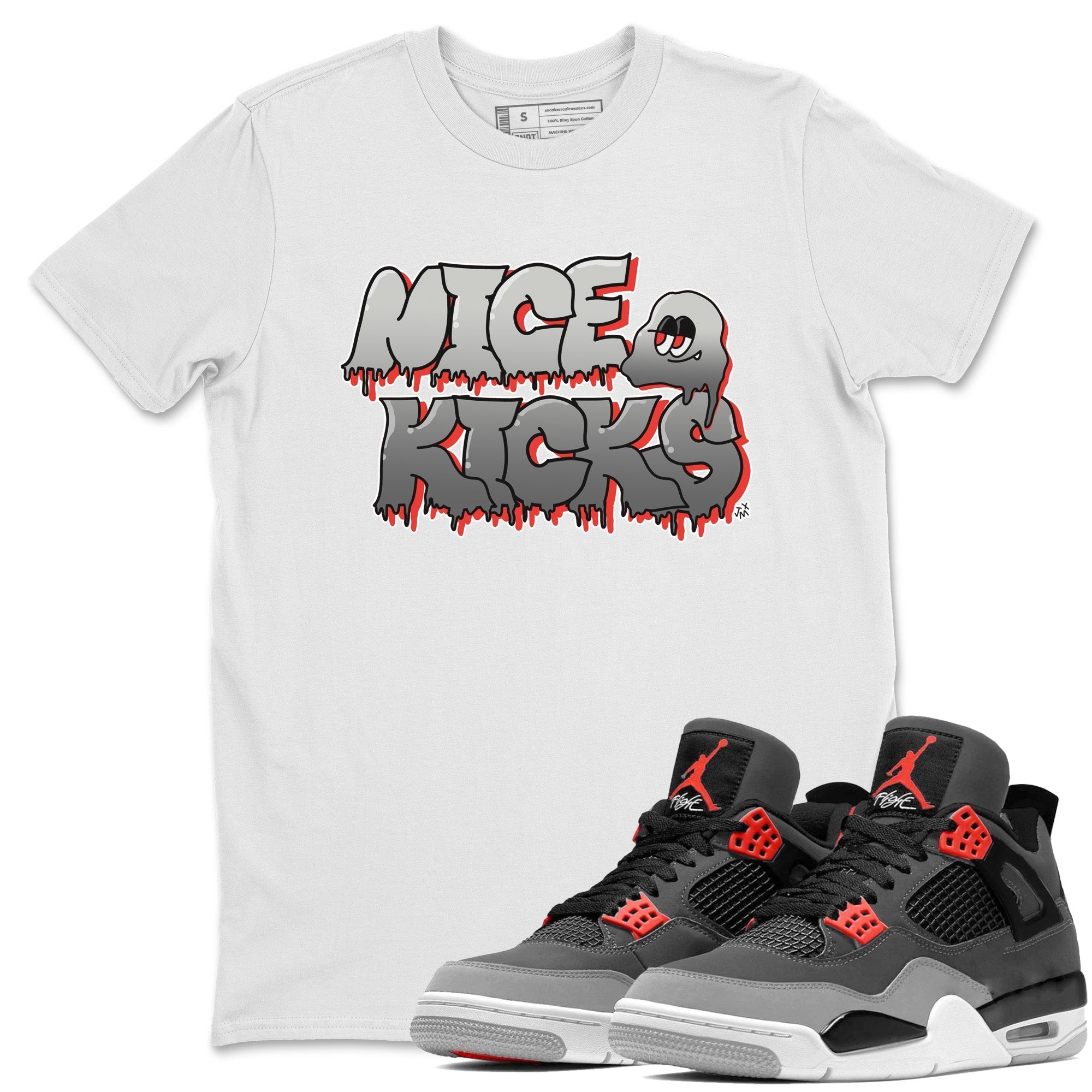 Nice Kicks Unisex Tops - Air Jordan 4 Infrared