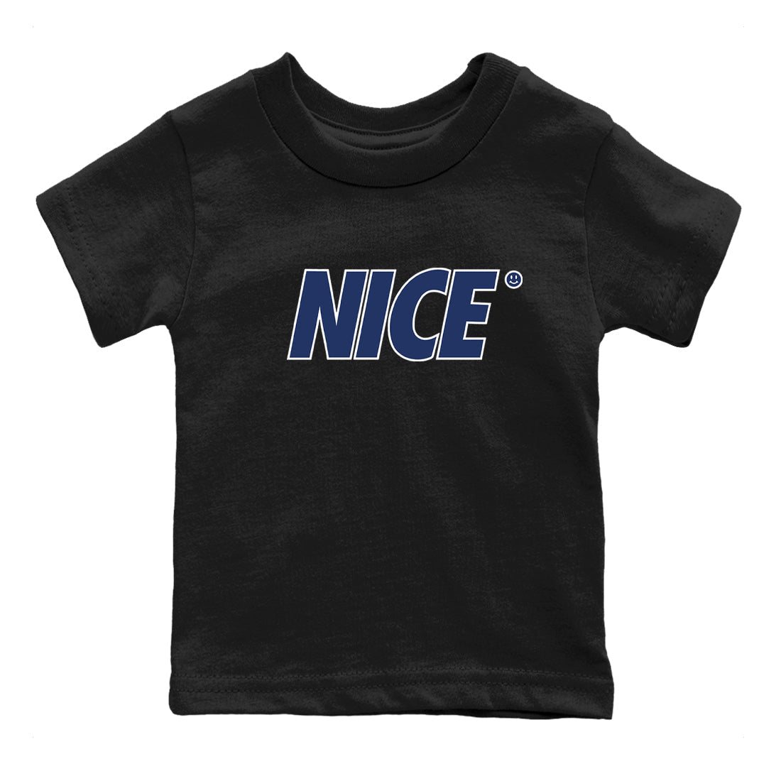 Nice Smile snkmatch Tees Kids - Air Jordan 1 Midnight Navy