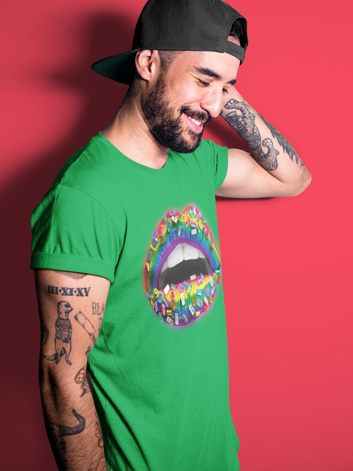 Lips Jewel Unisex Tops - Air Force 1 Betrue
