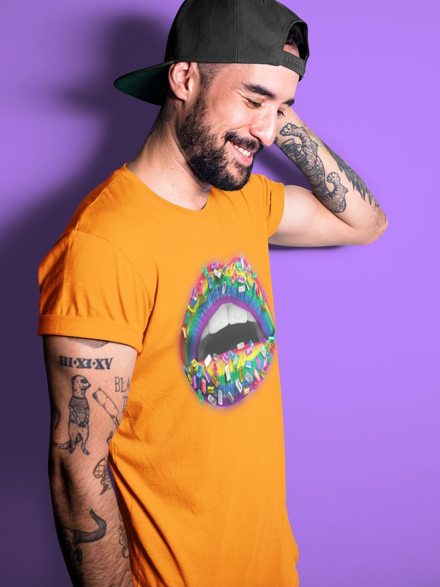 Lips Jewel Unisex Tops - Air Force 1 Betrue