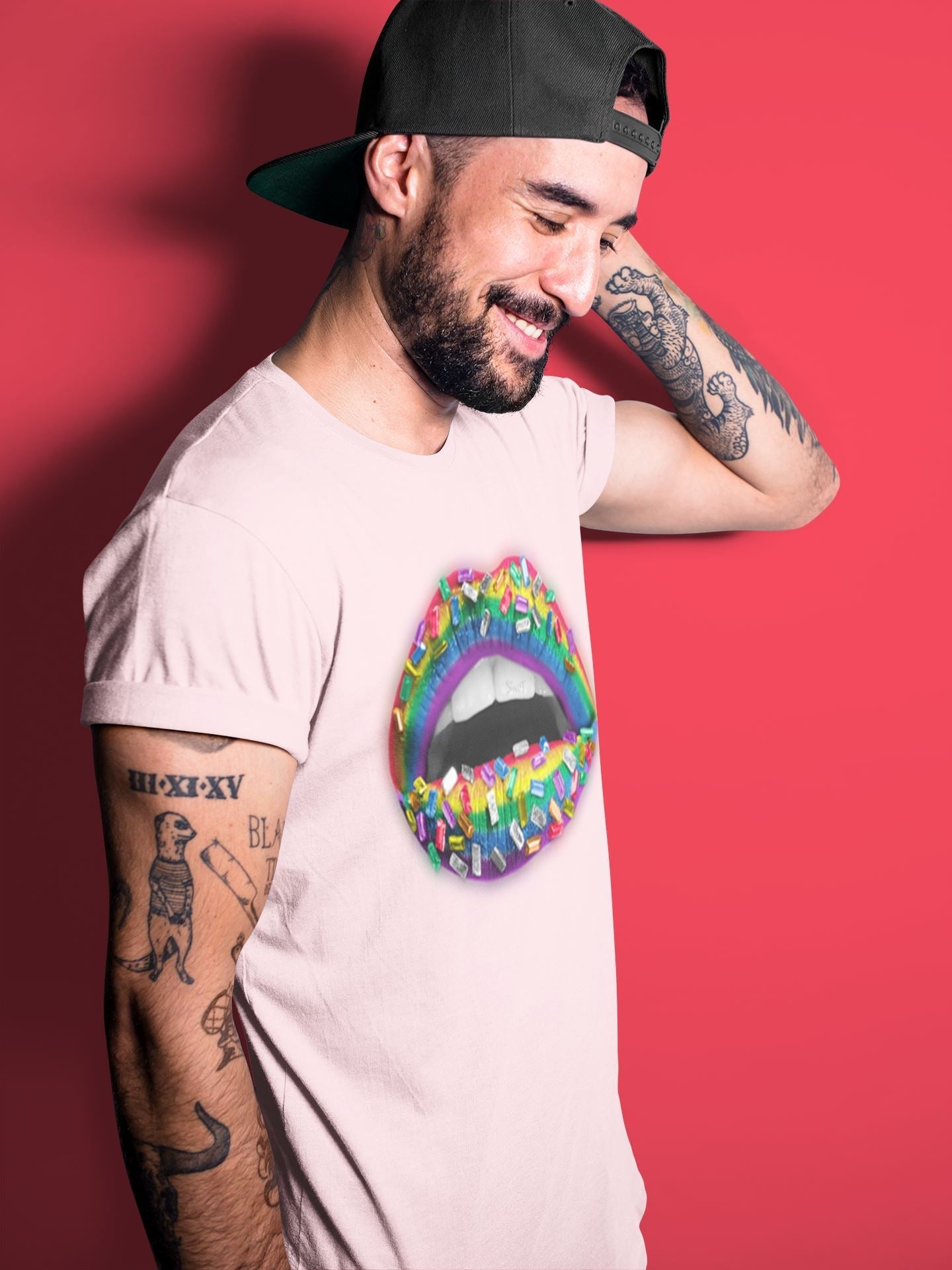 Lips Jewel Unisex Tops - Air Force 1 Betrue