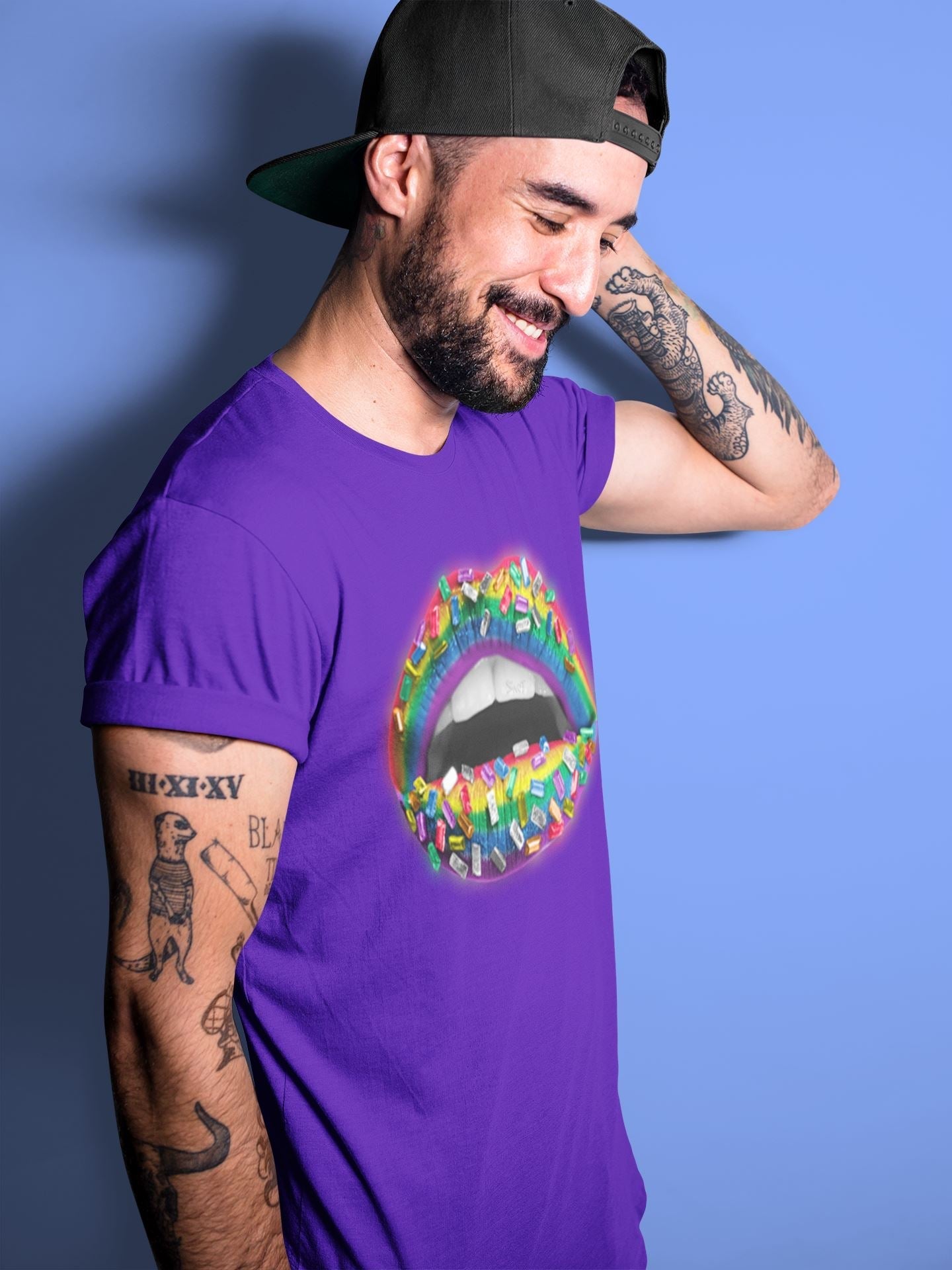 Lips Jewel Unisex Tops - Air Force 1 Betrue